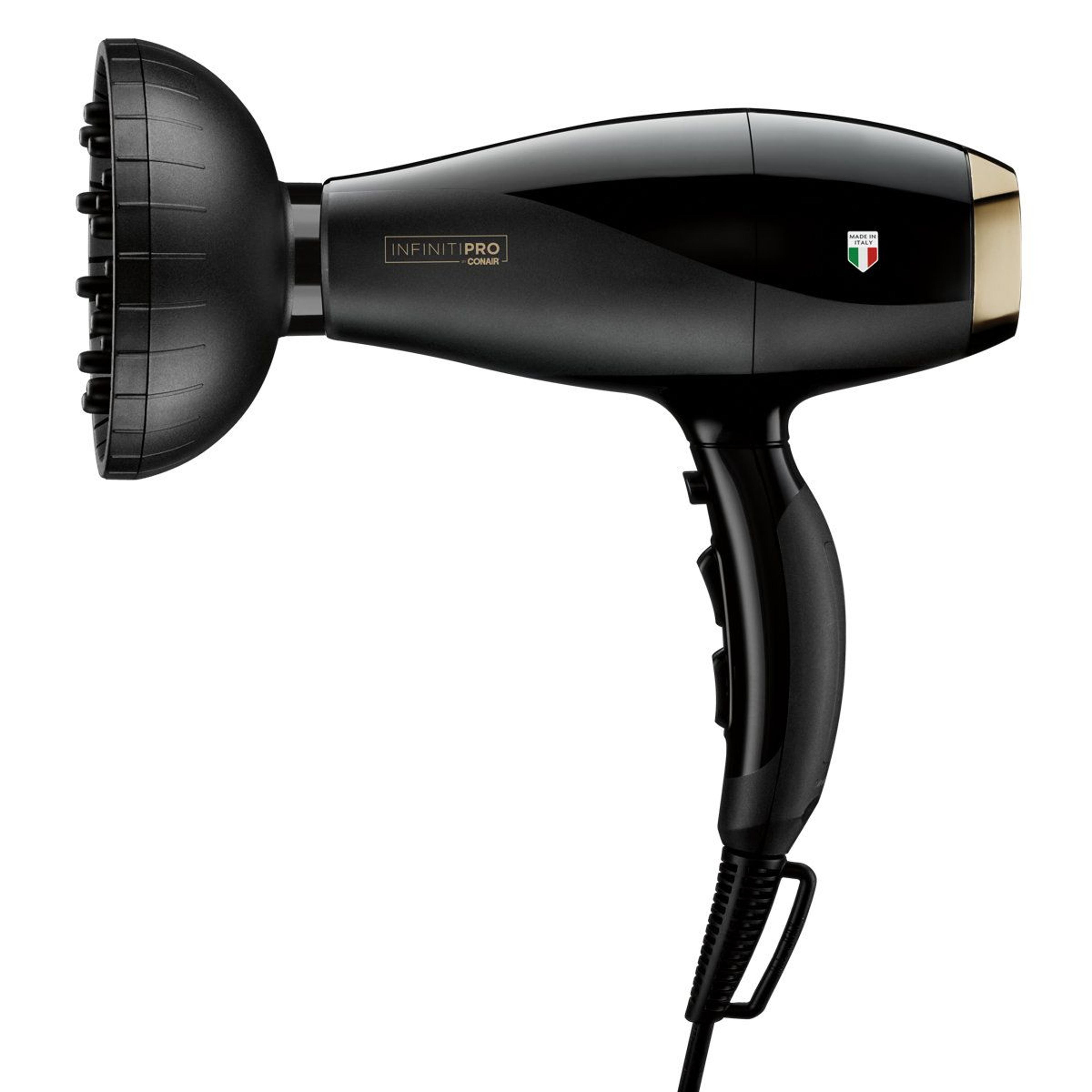 1875w ionic hair dryer with ac motor and concentrator