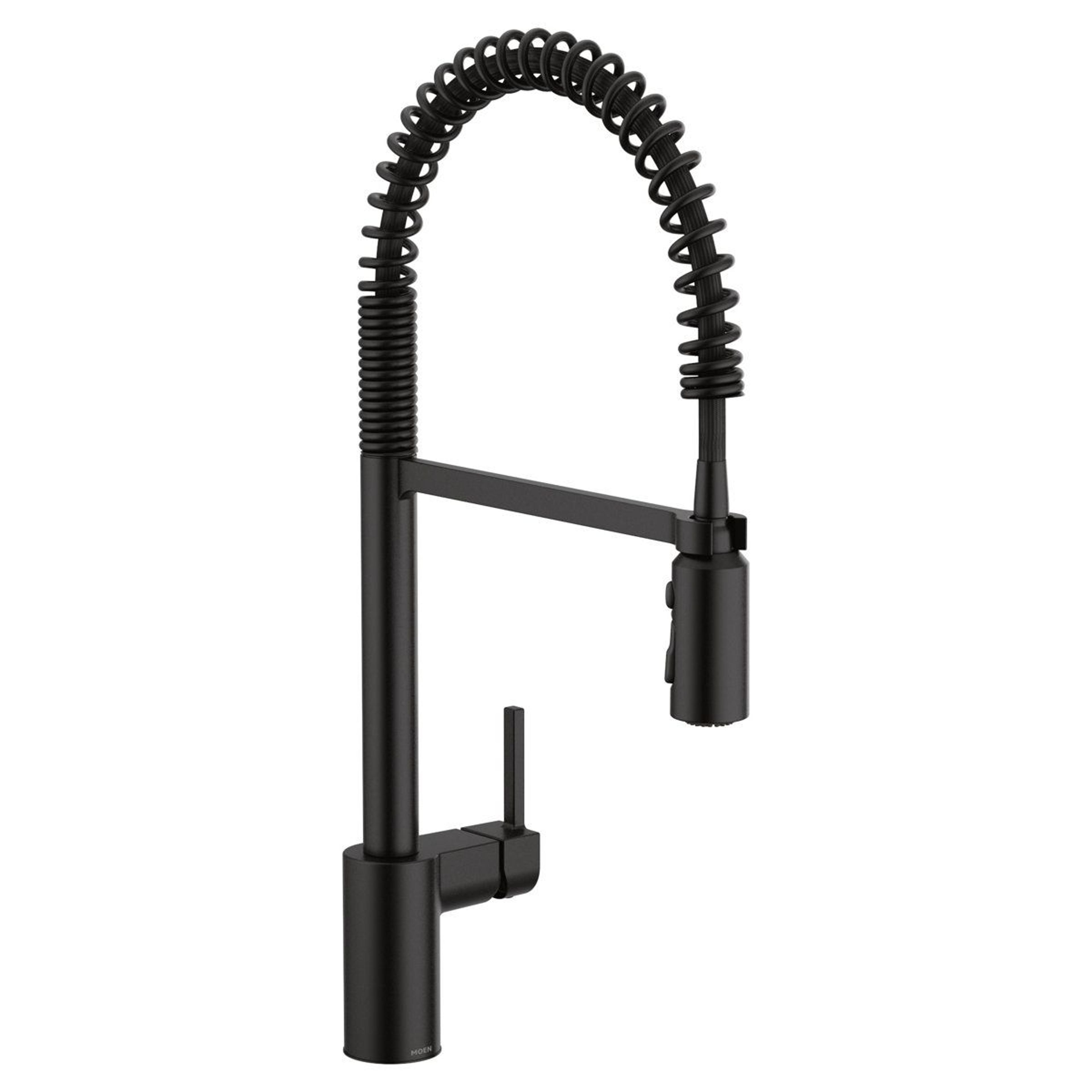 single handle spring pulldown kitchen faucet high arc pre rinse sink faucet