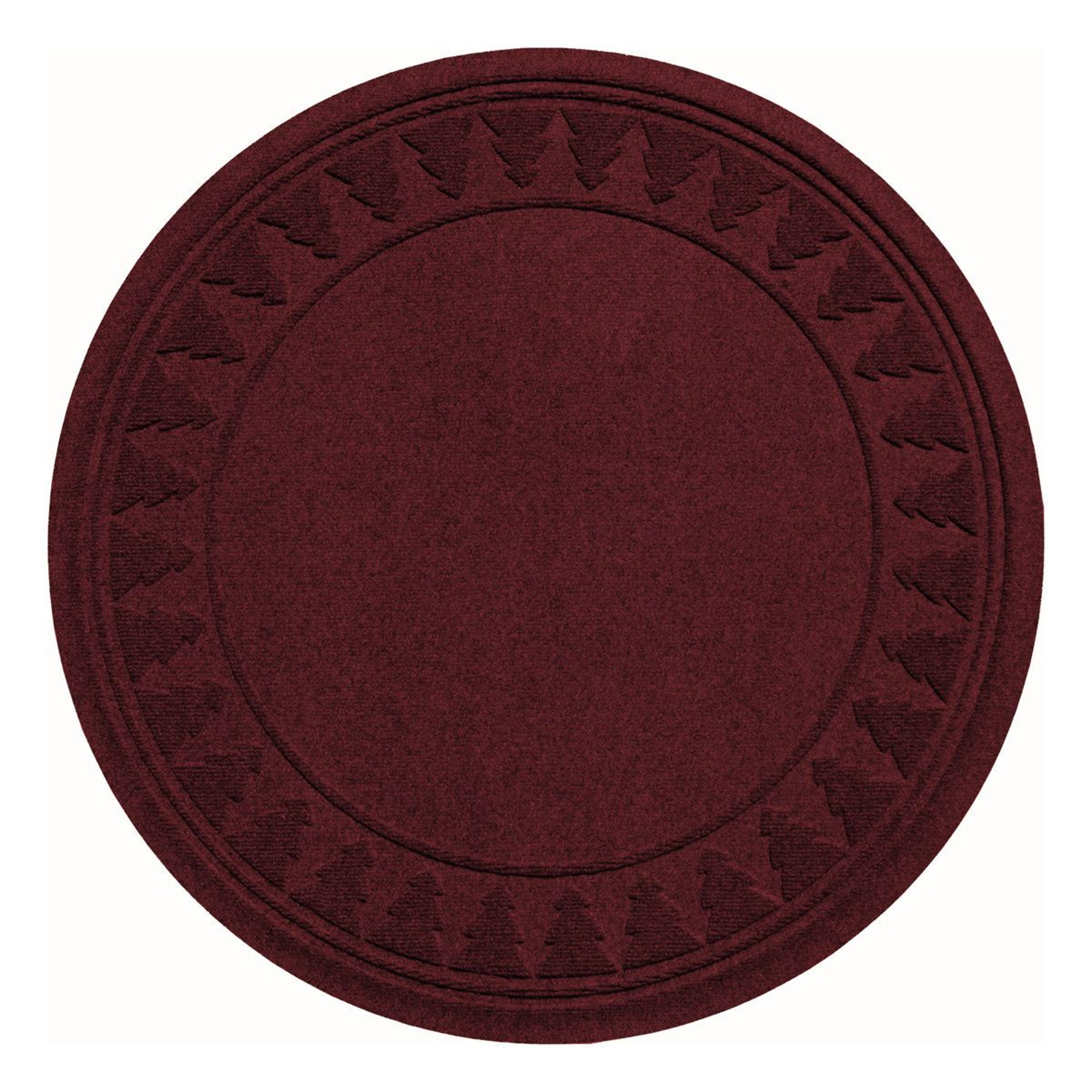 round christmas tree skirt mat 35 inch water-resistant non-slip indoor outdoor