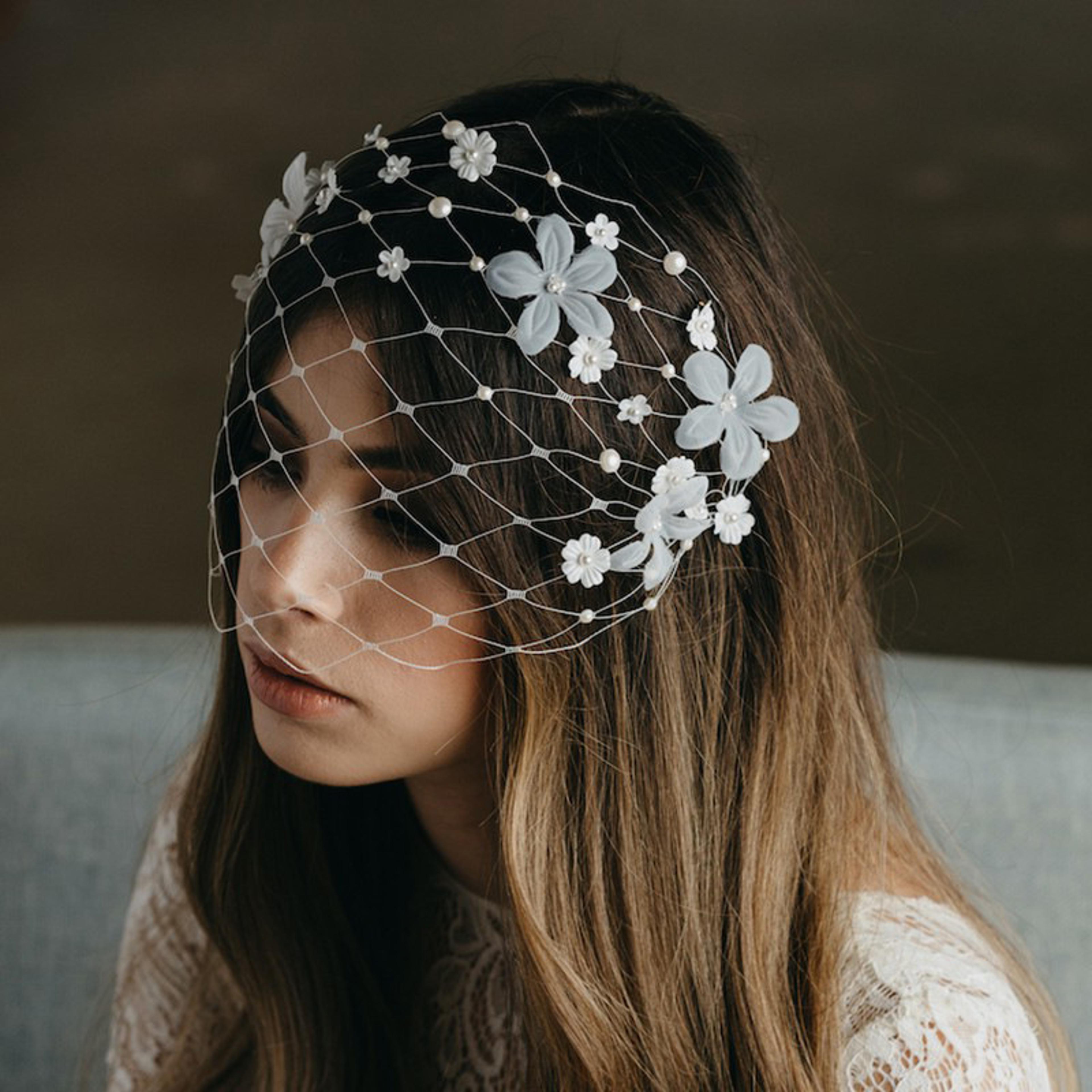 handcrafted bridal hair clip