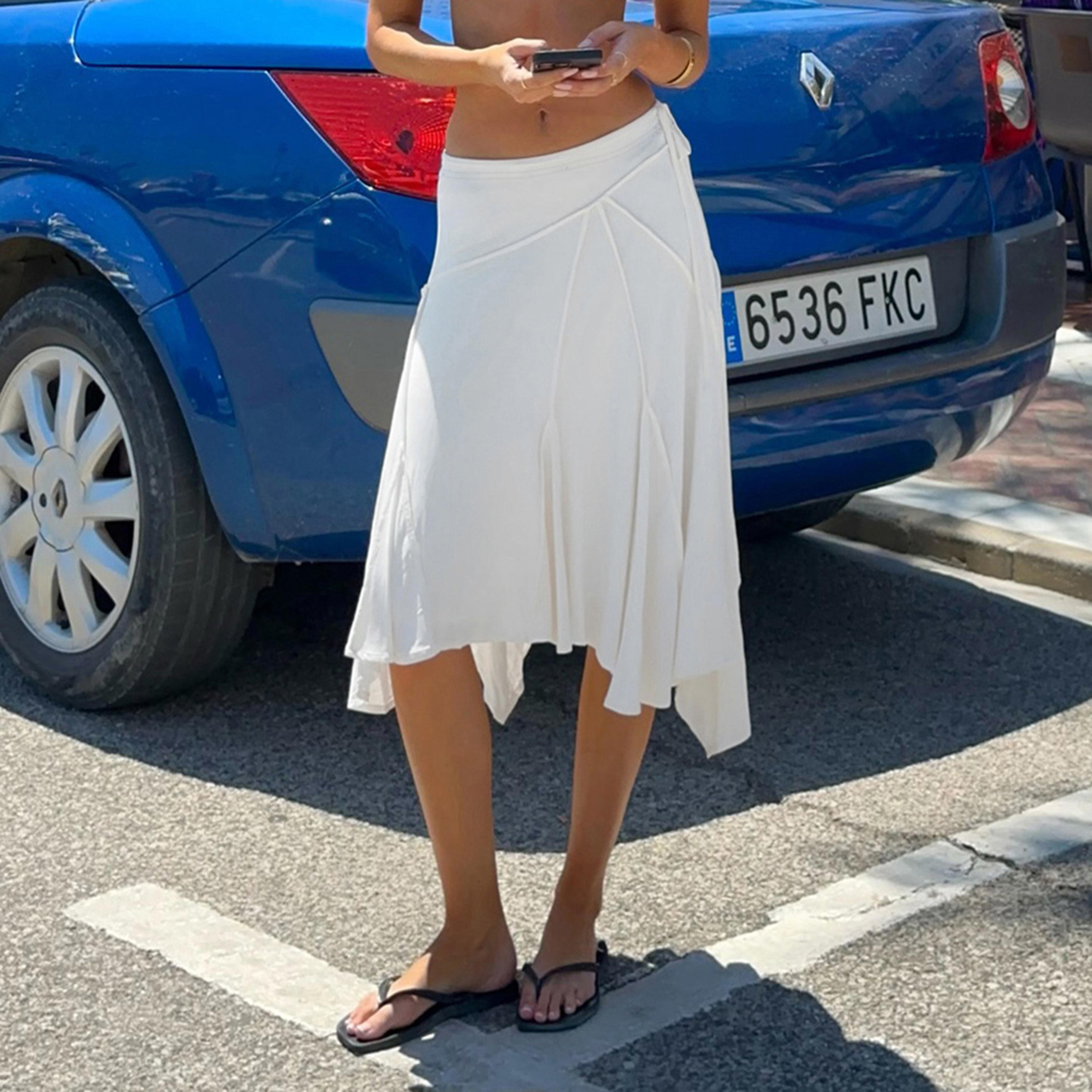 low waisted summer skirt