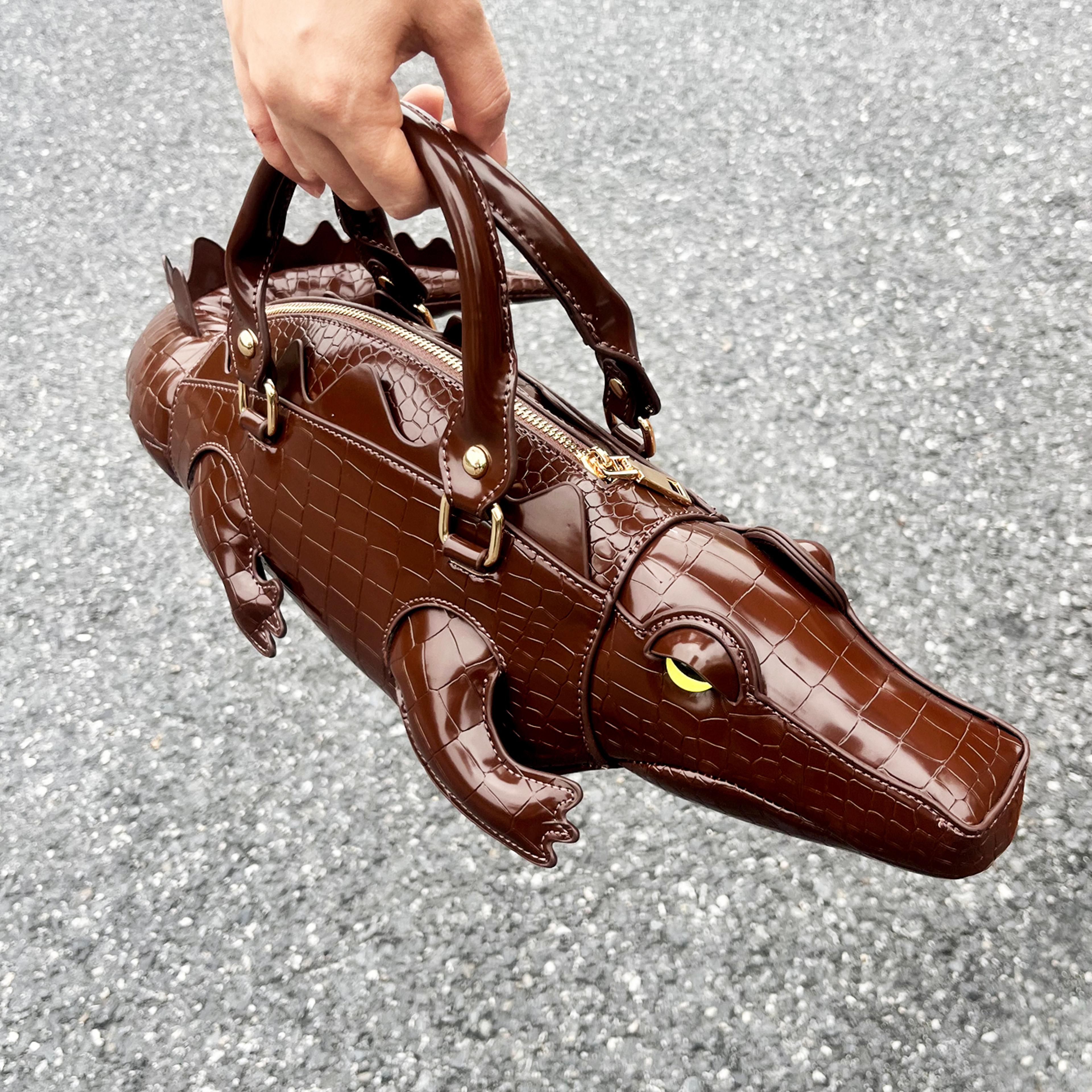 luxury designer women shoulder bag pu leather funny shape novelty purse