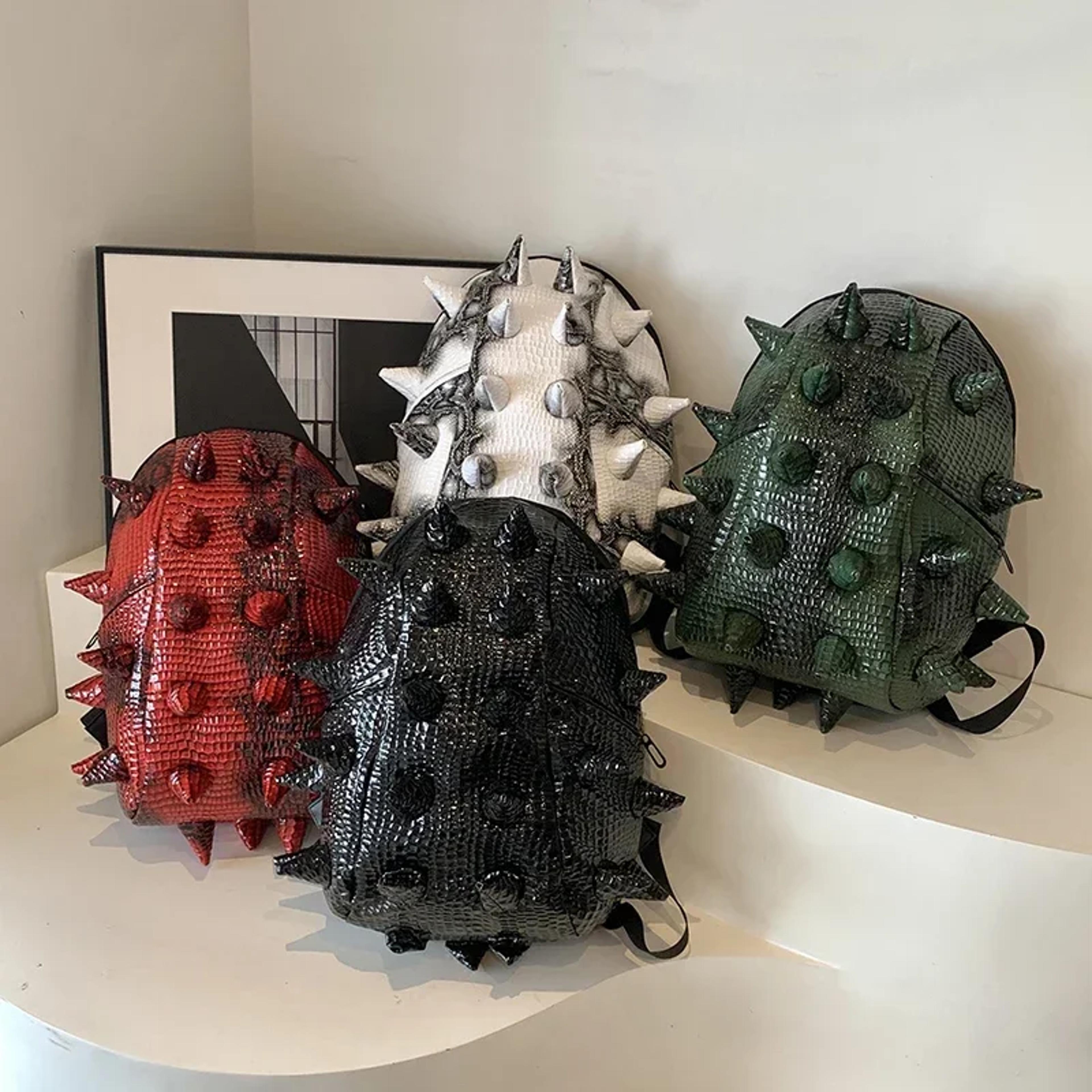 hedgehog pu leather fashion backpack