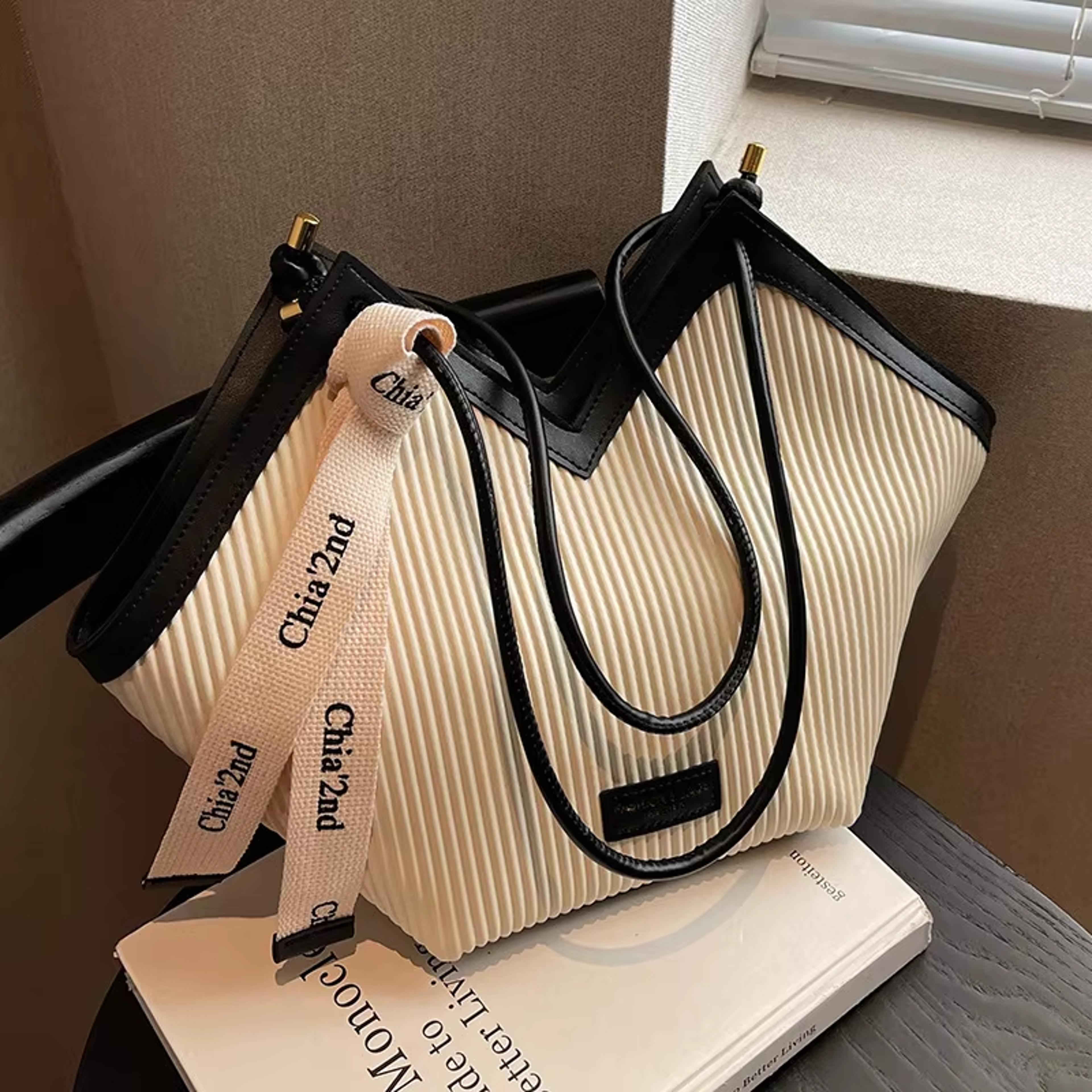 korean style everyday canvas tote bag