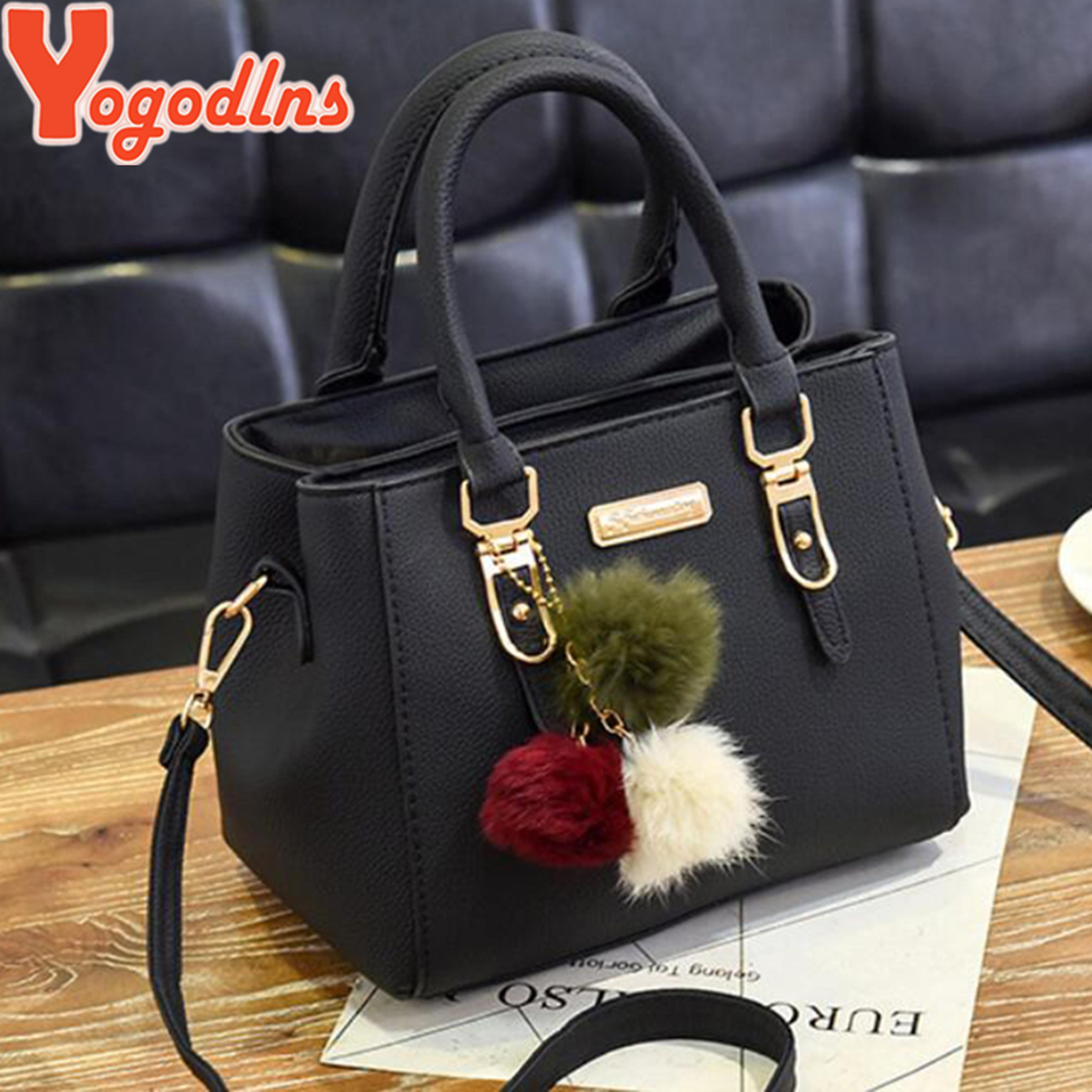 yogodlns embossed women shoulder bag with beaded pendant and designer crossbody bag charm
