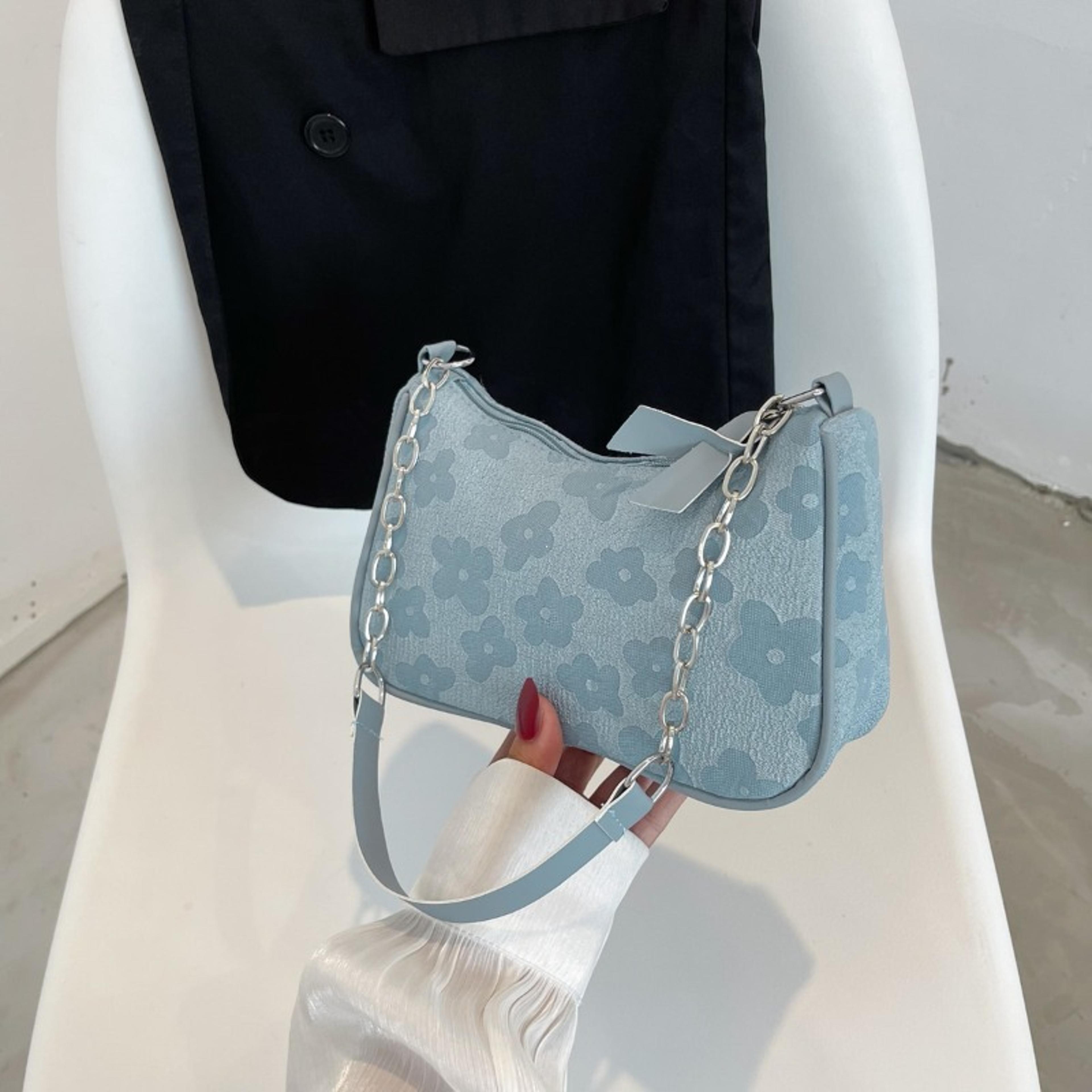modern felt shoulder bag and casual underarm handbag for women
