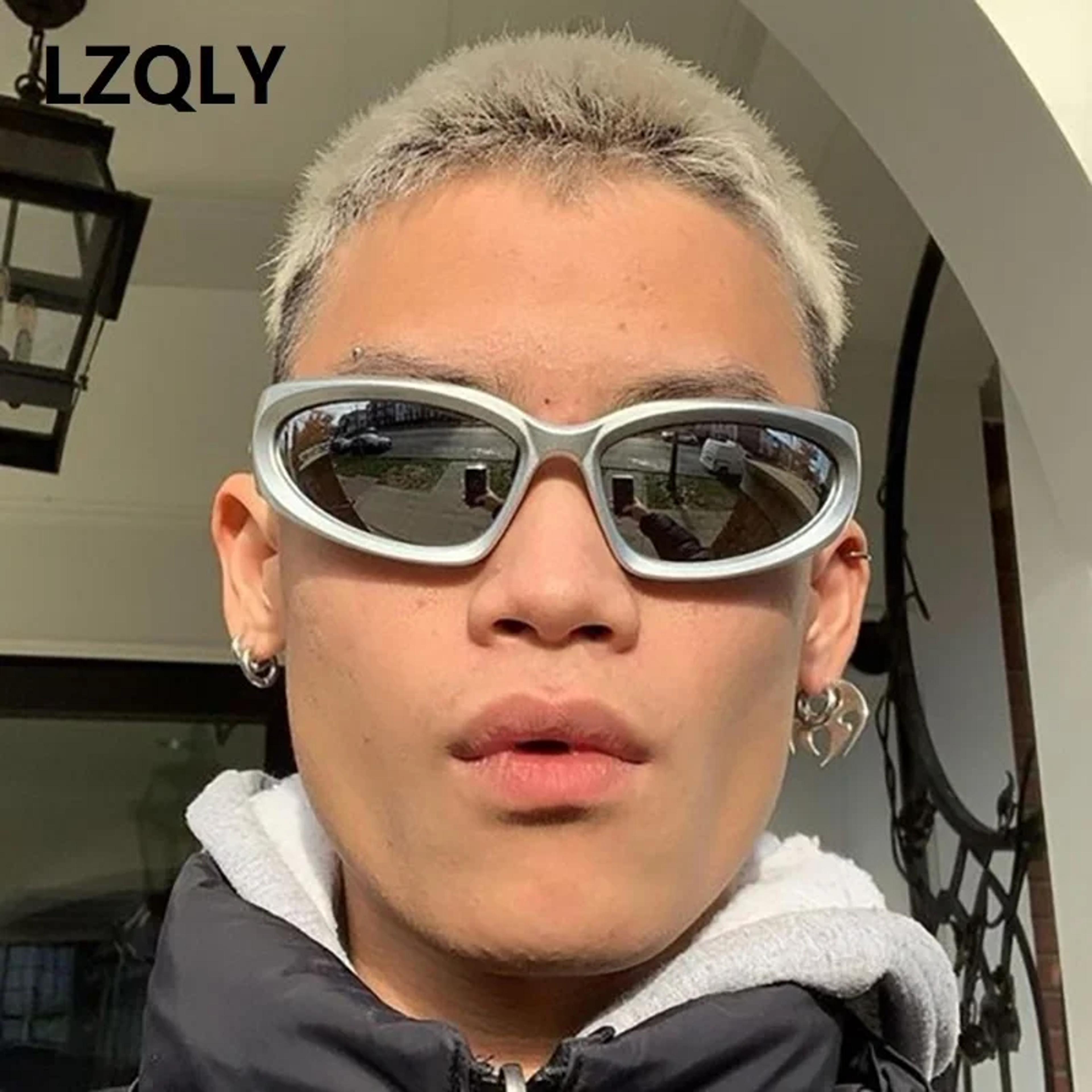 sunglasses sports cycling glasses retro futuristic eyewear
