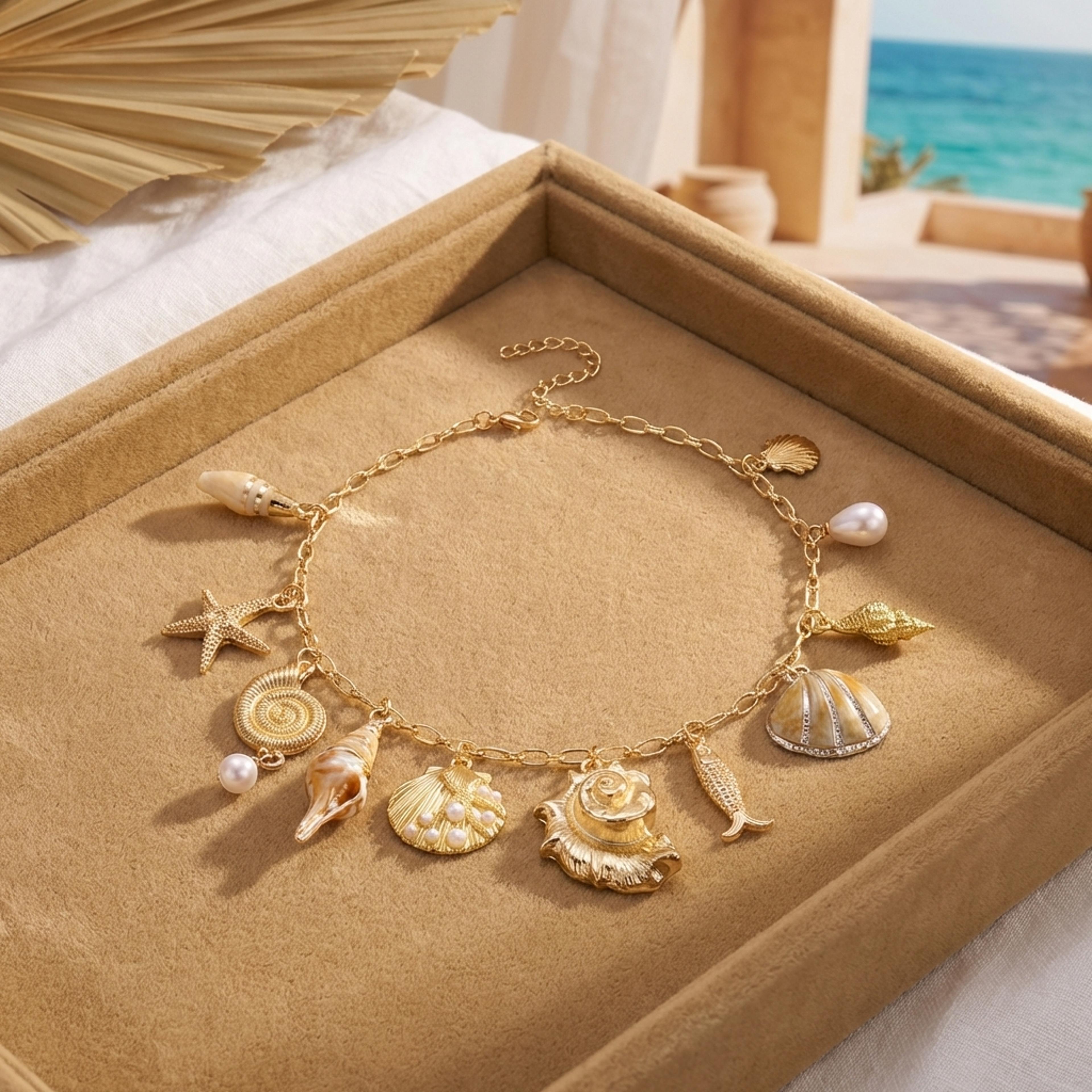 bohemian shell necklace for women statement beach jewelry