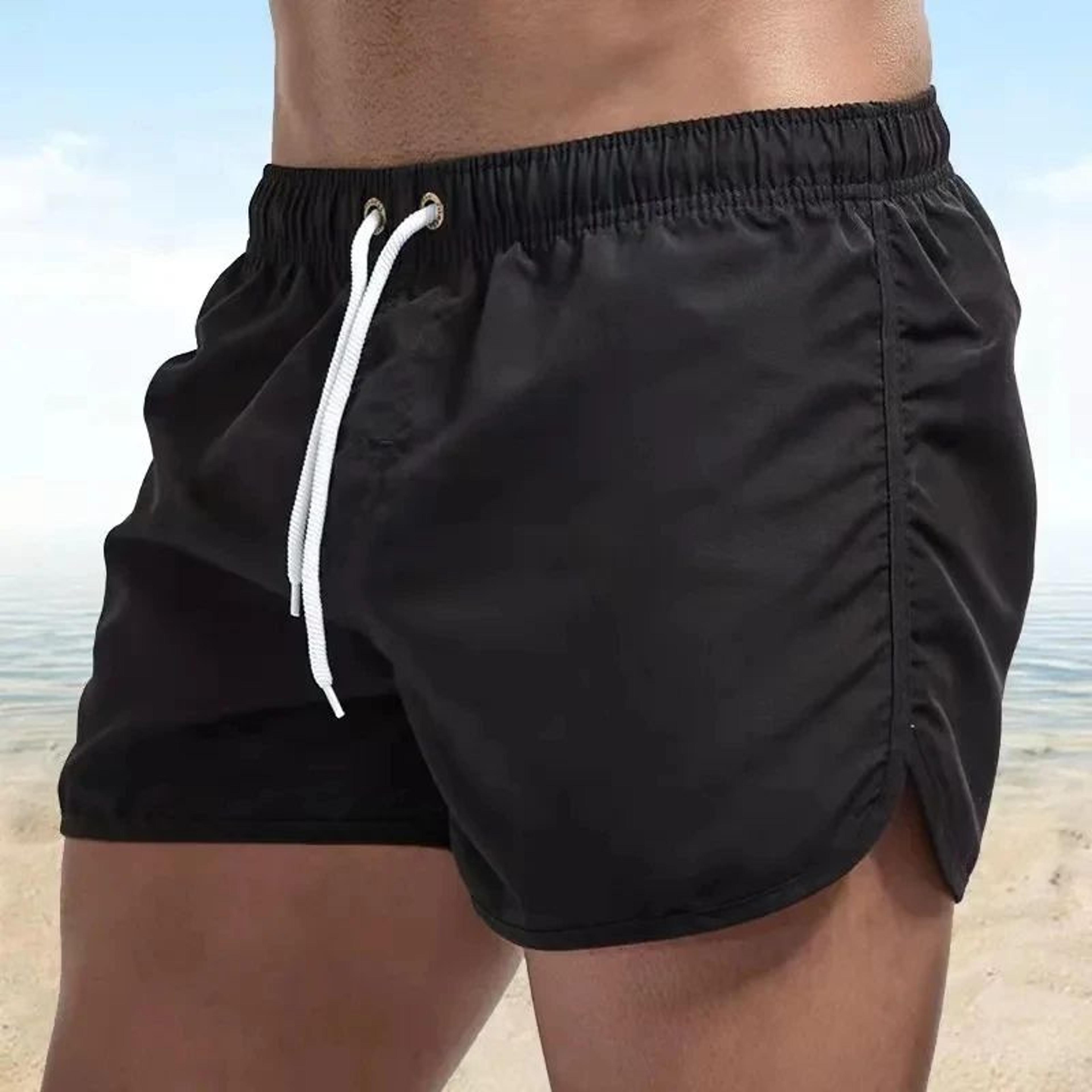 men's quick dry swim trunks & sexy beach board shorts