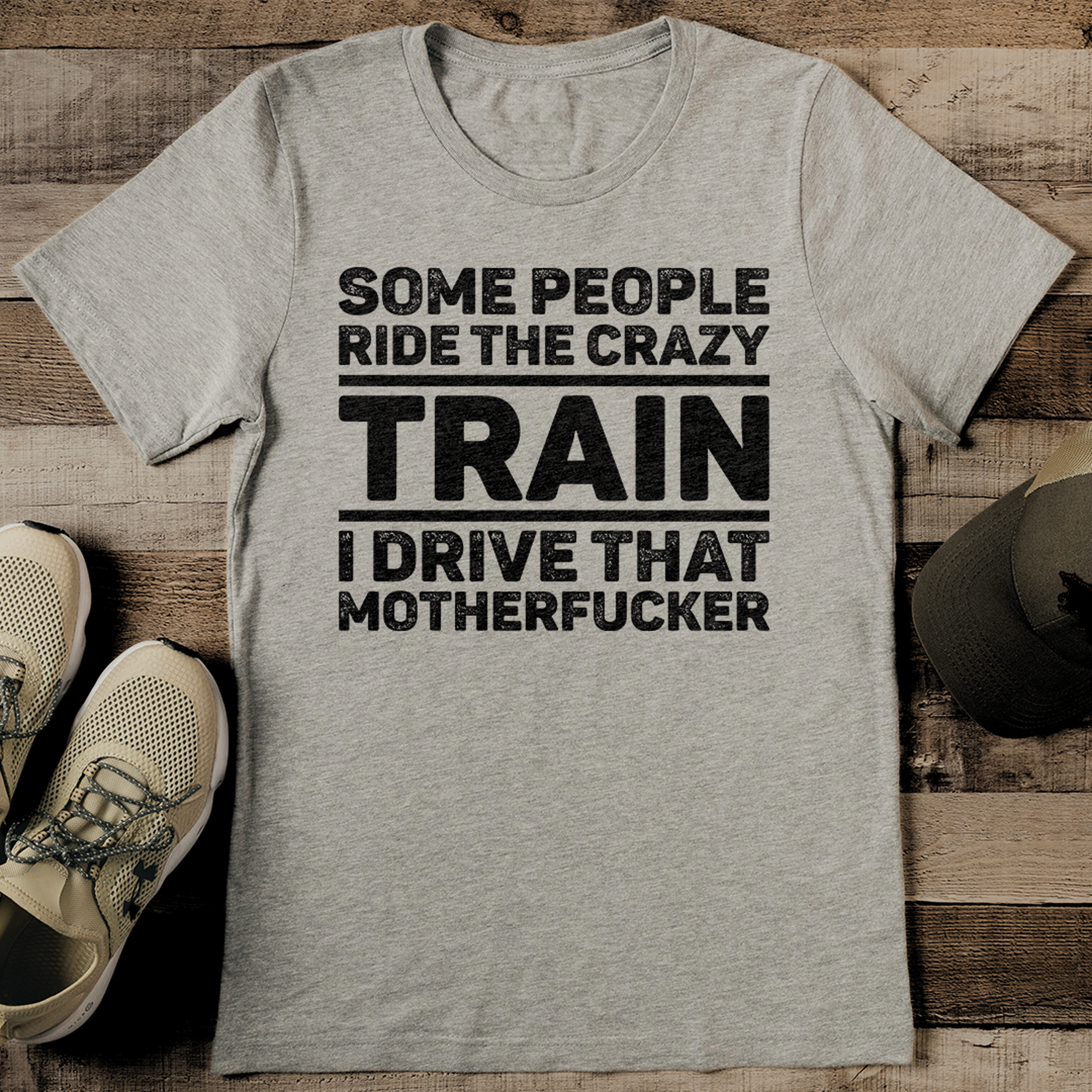 some people ride the crazy train tee