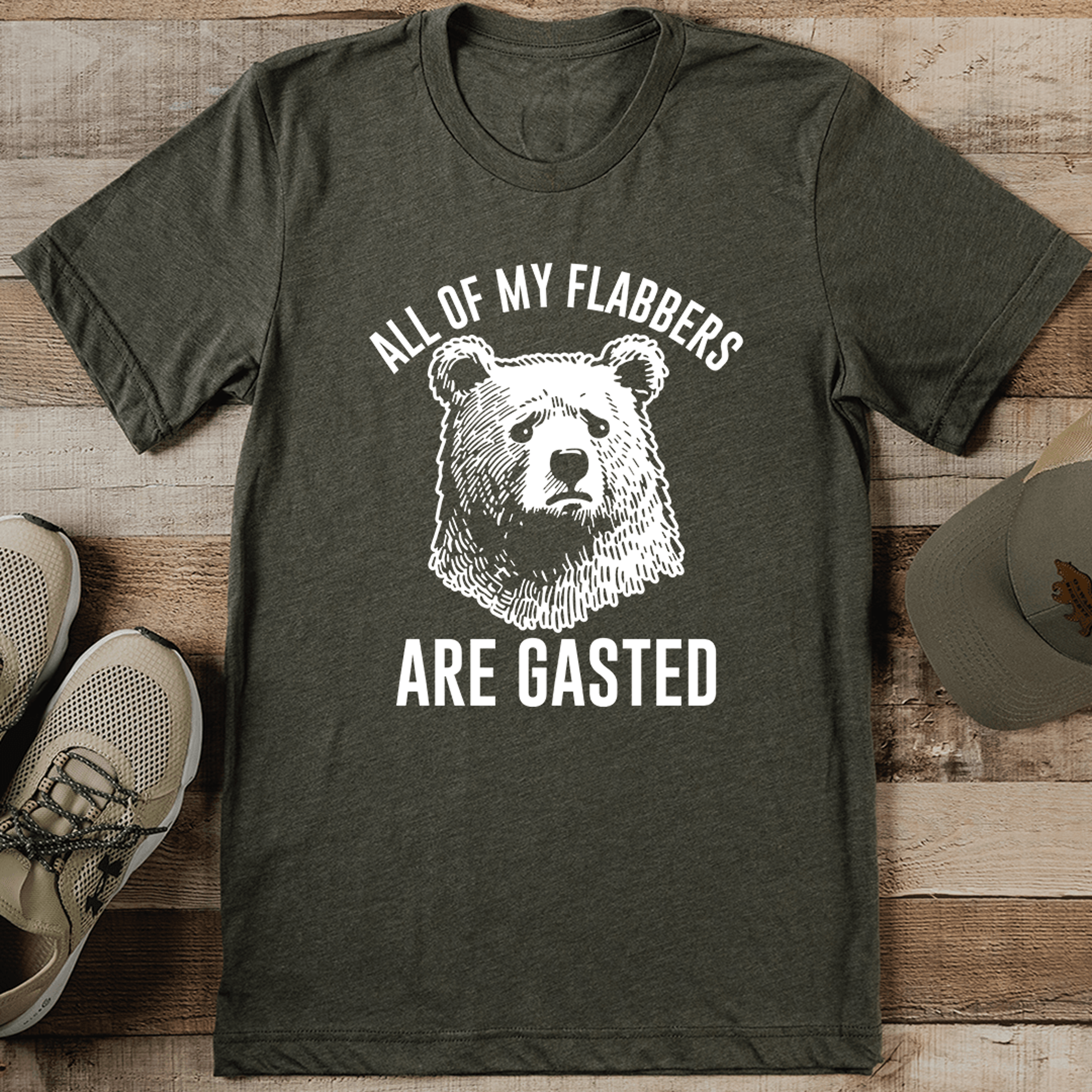 all of my flabbers are gasted tee