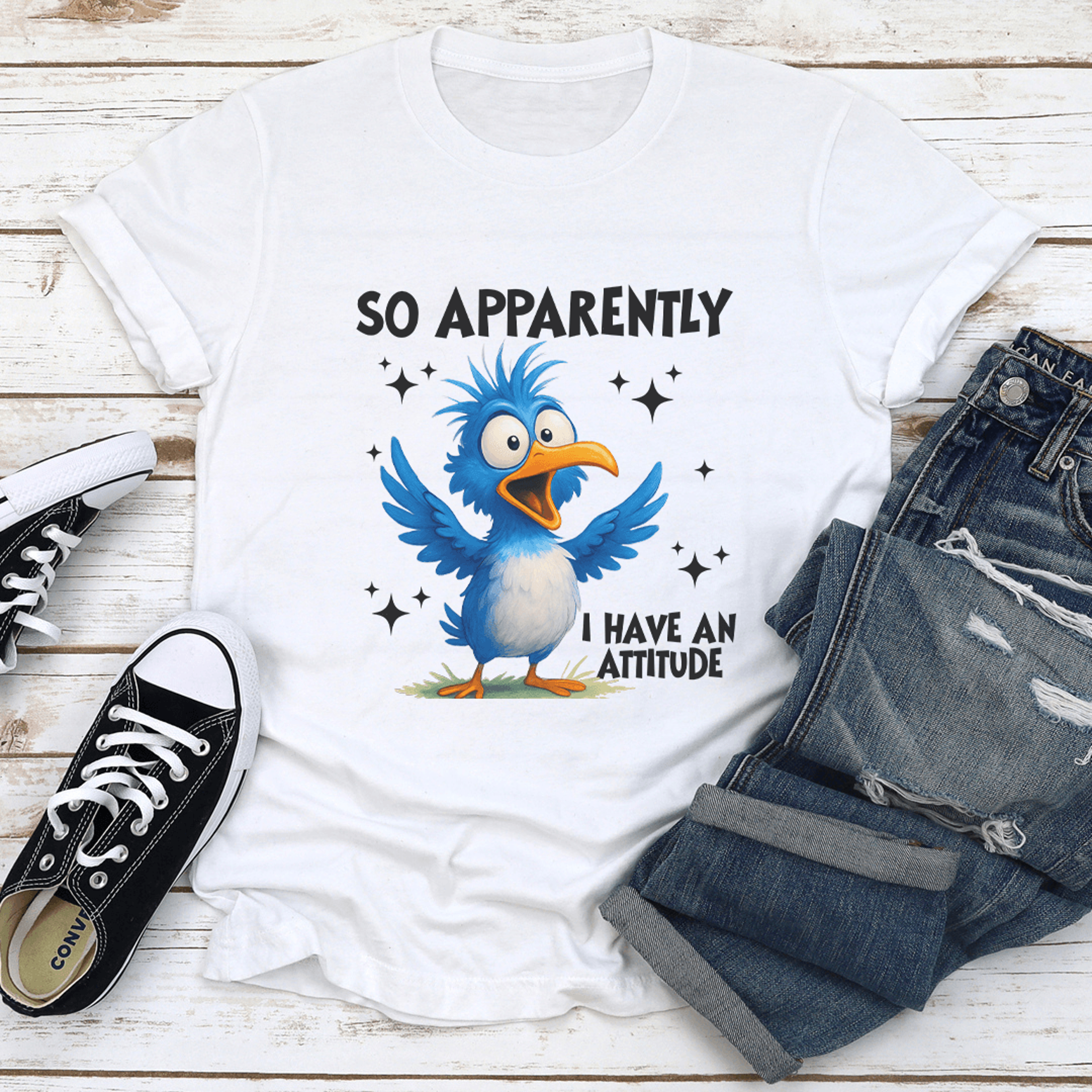 so apparently i have an attitude tee