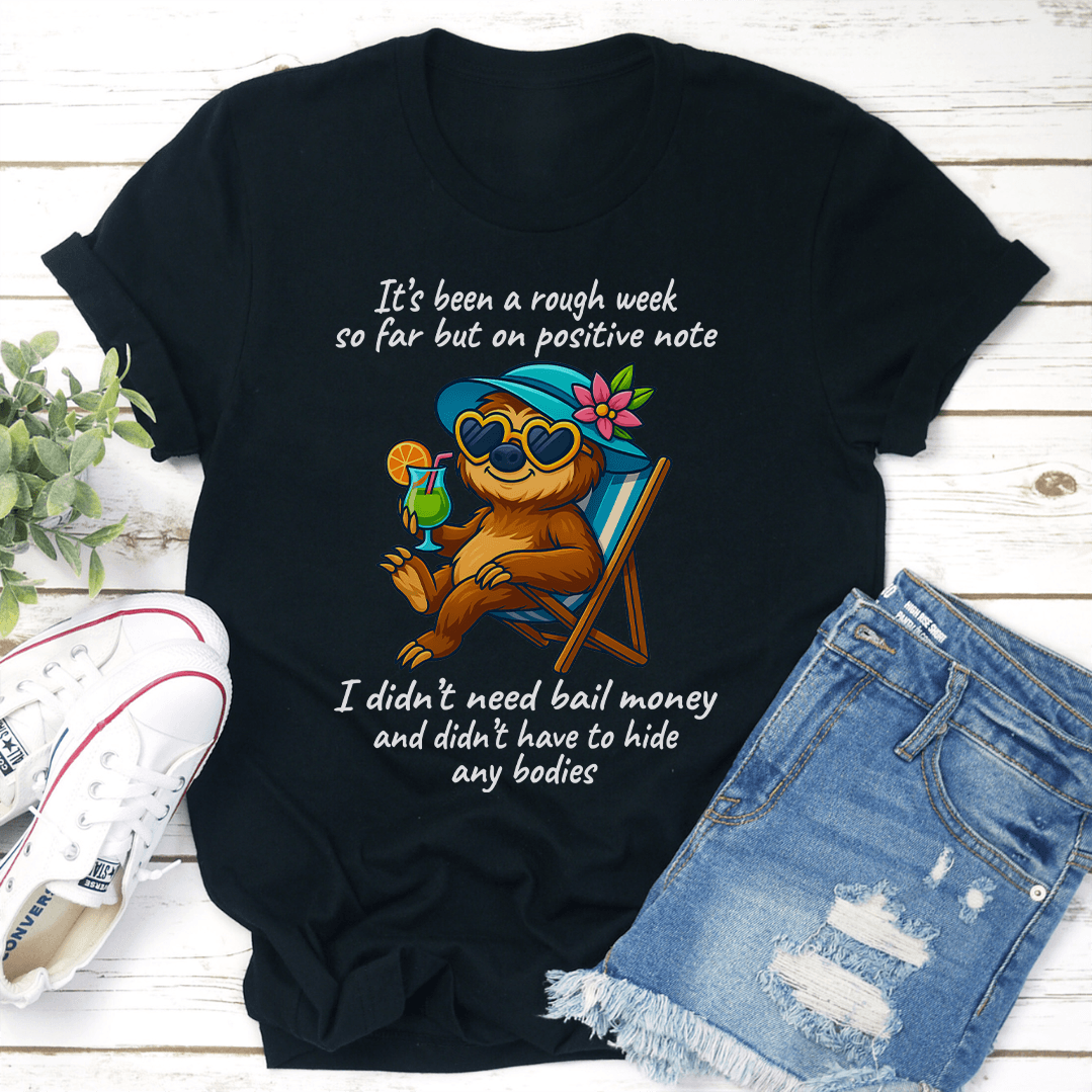 it's been a rough week so far but on positive note tee