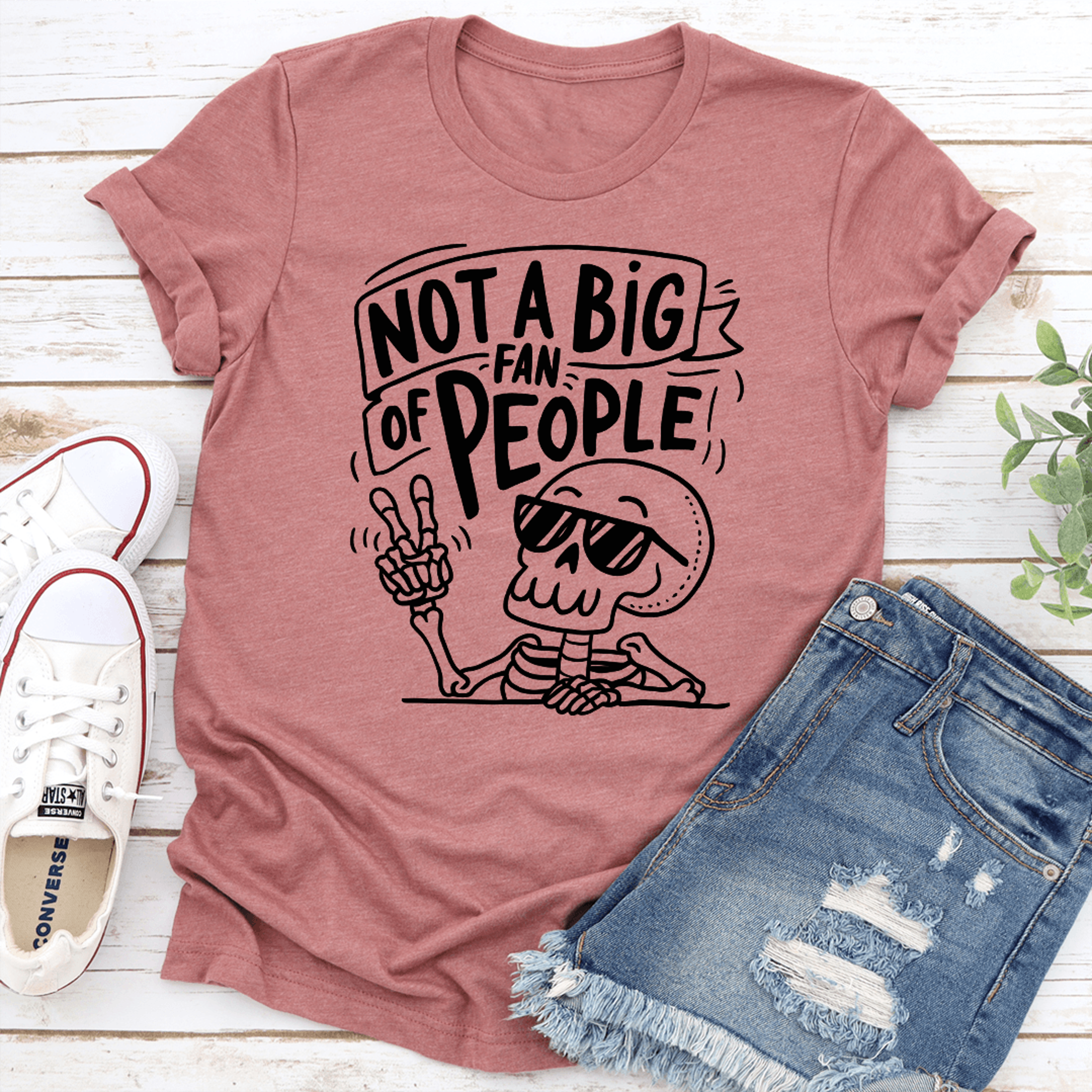 not a big fan of people tee