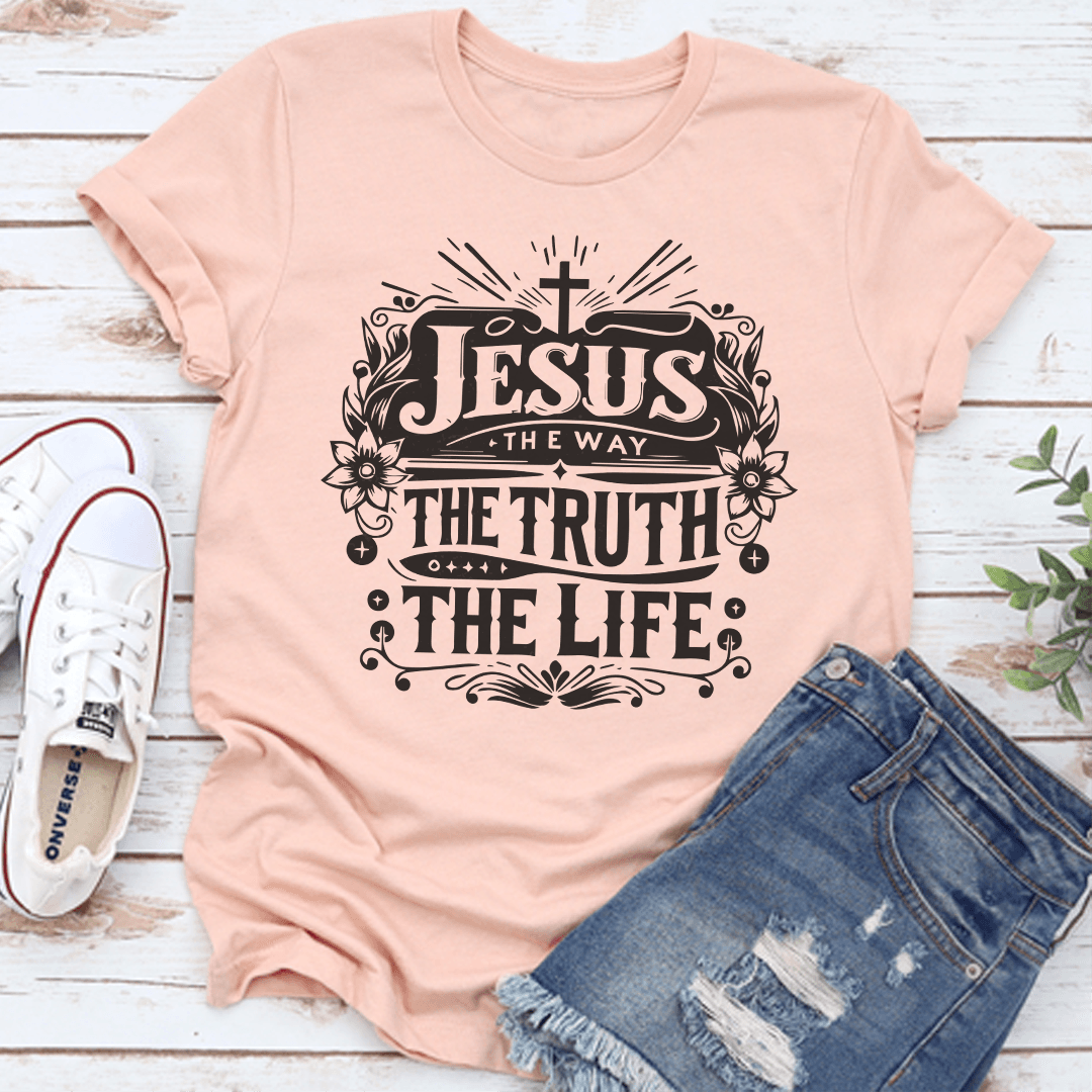 jesus they way the truth the life tee