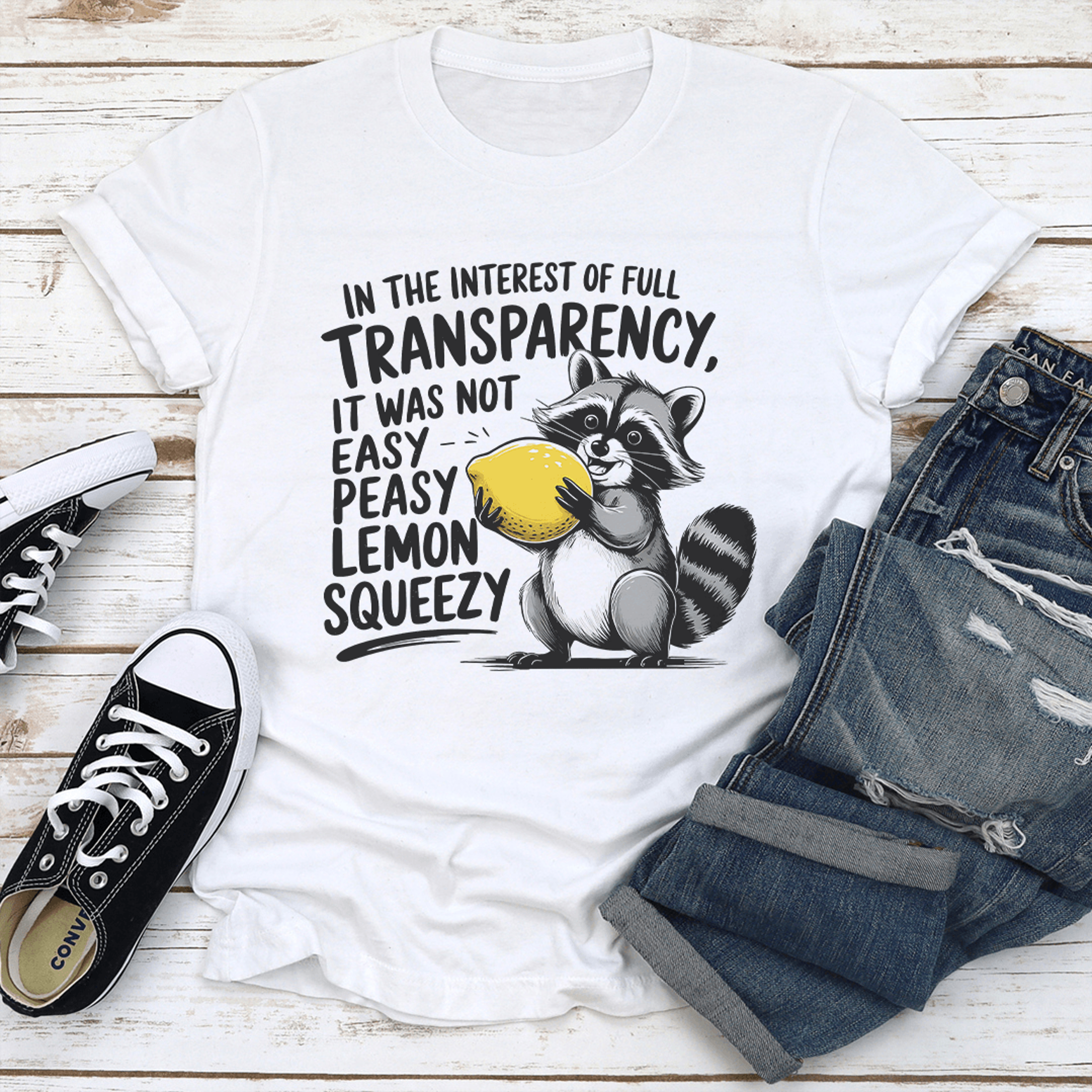 in the interest of full transparency tee