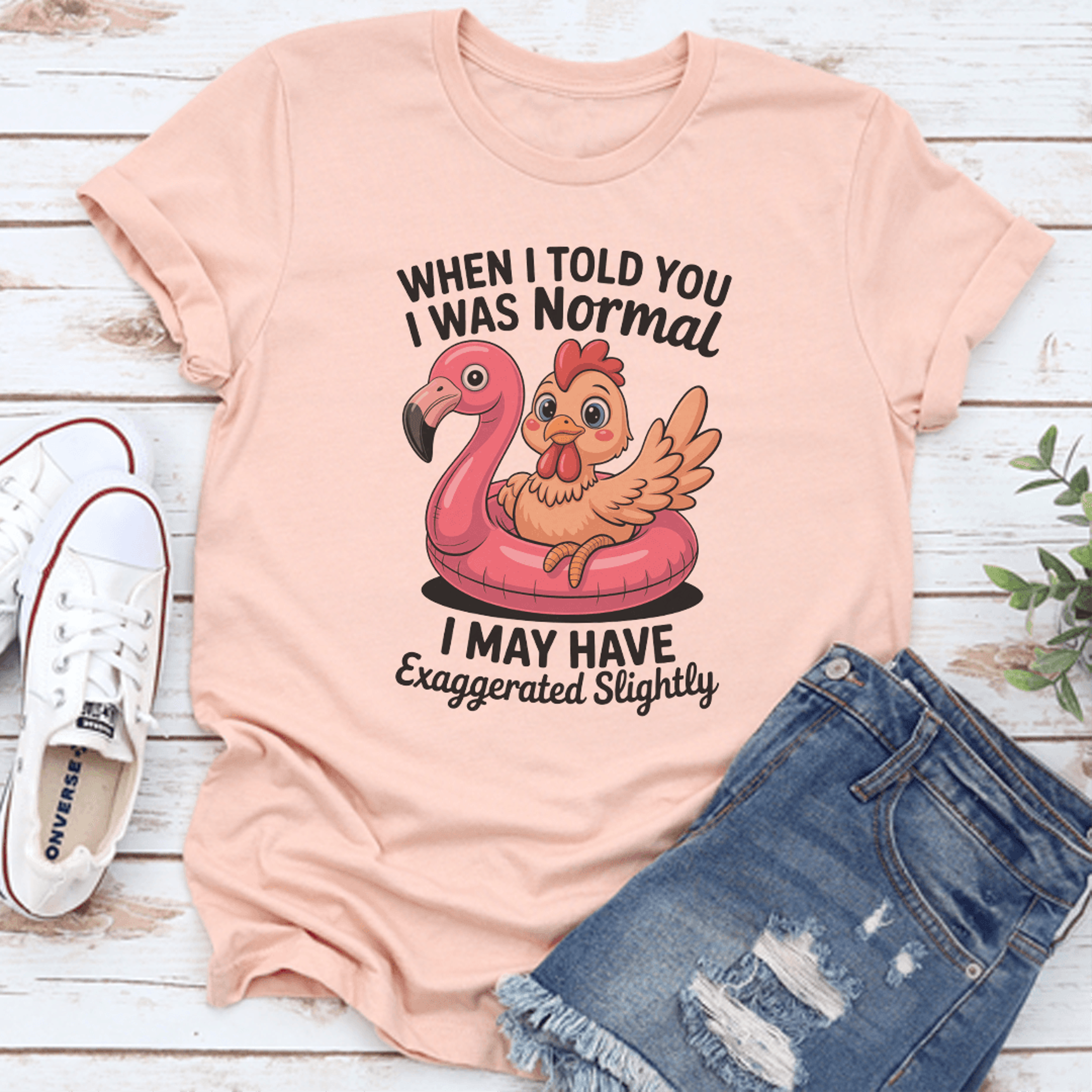 when i told you i was normal tee