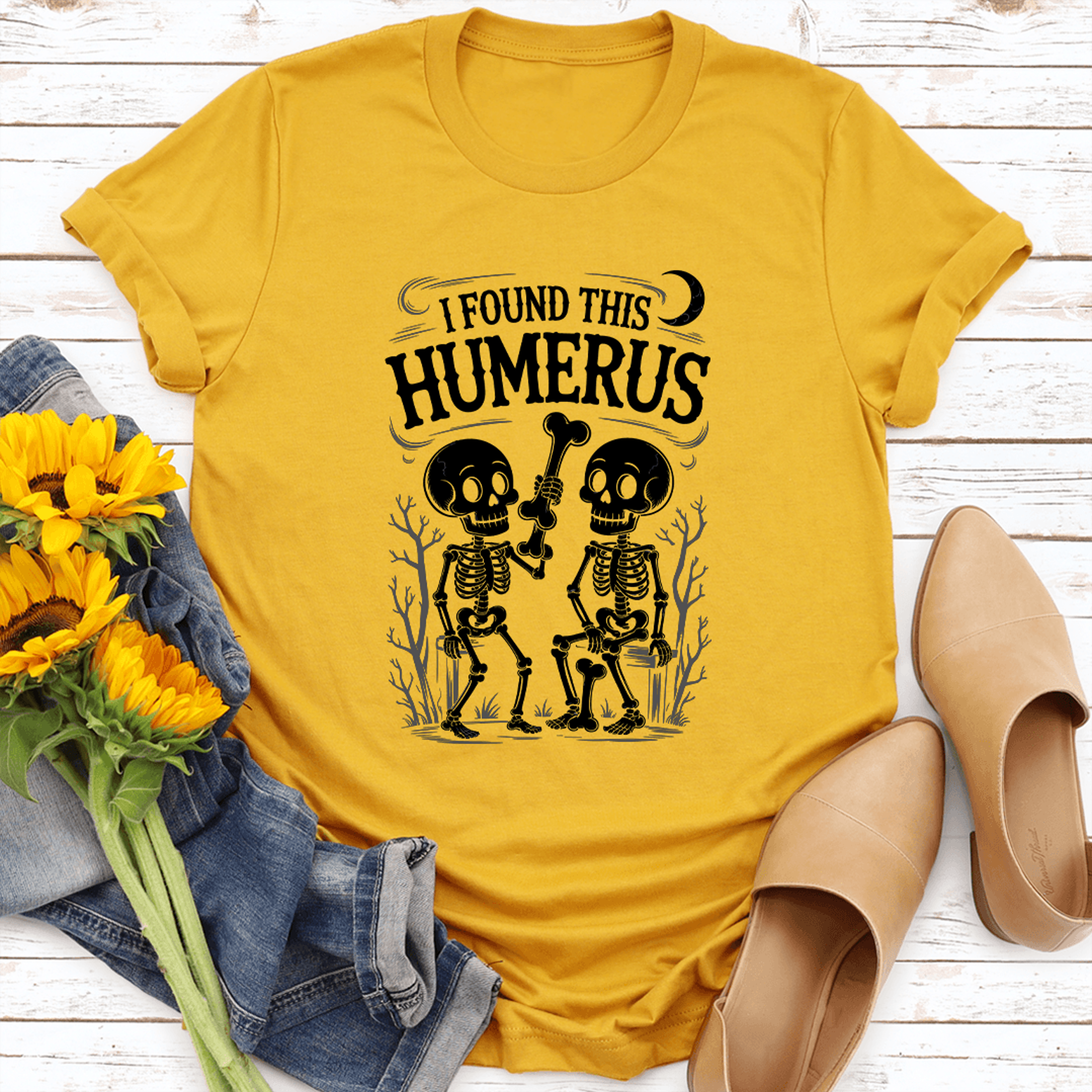 i found this humerus tee