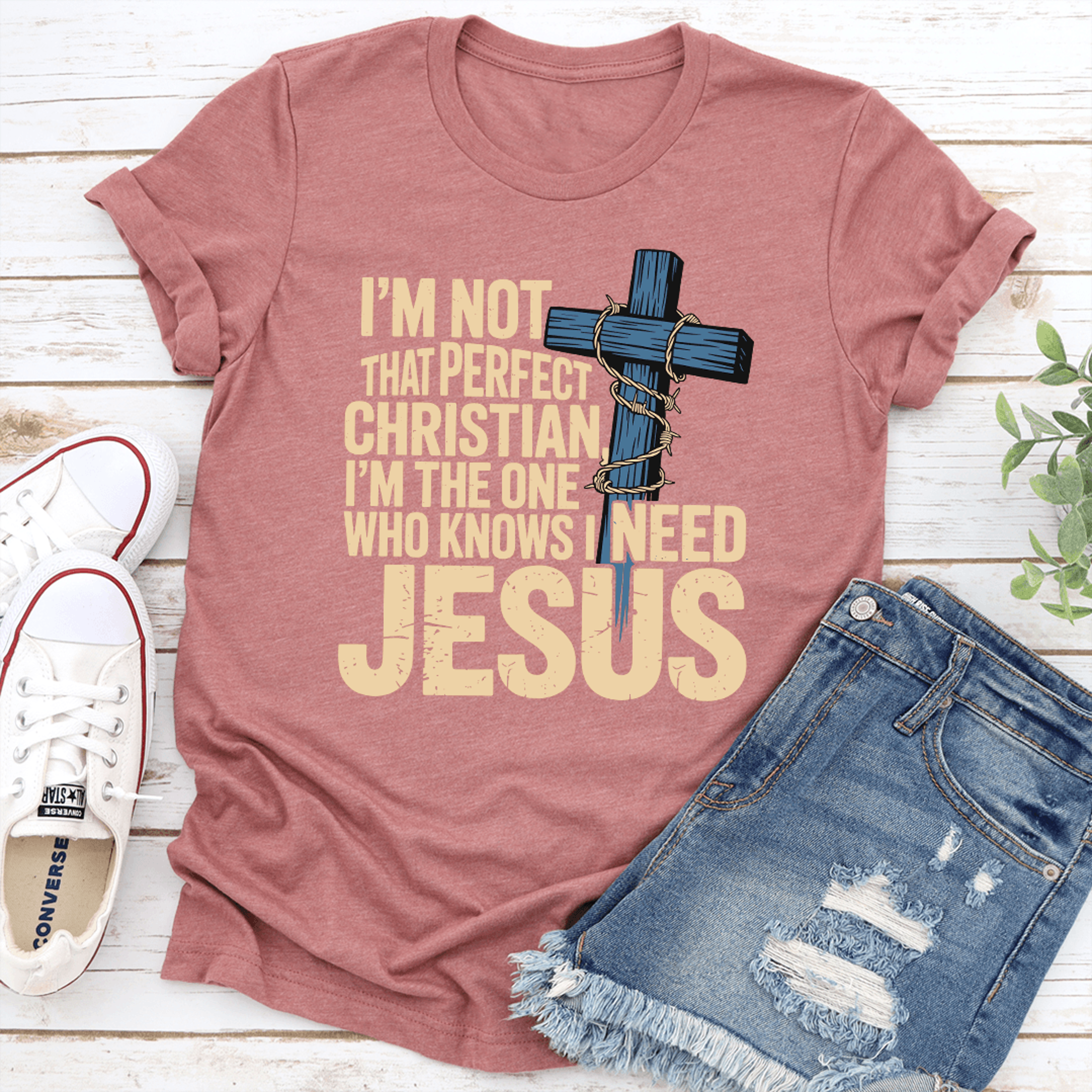 i'm not that perfect christian tee