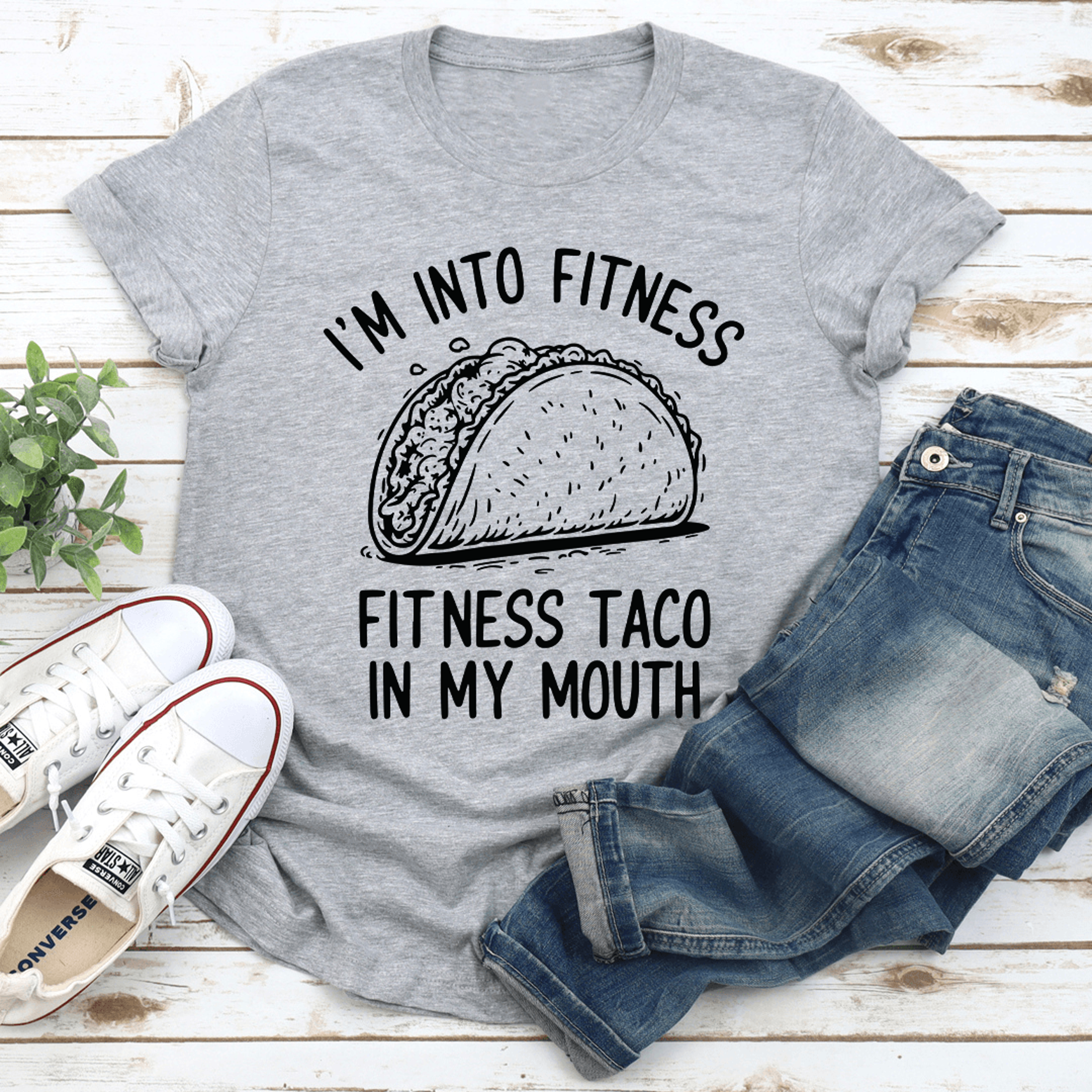 i'm into fitness tee