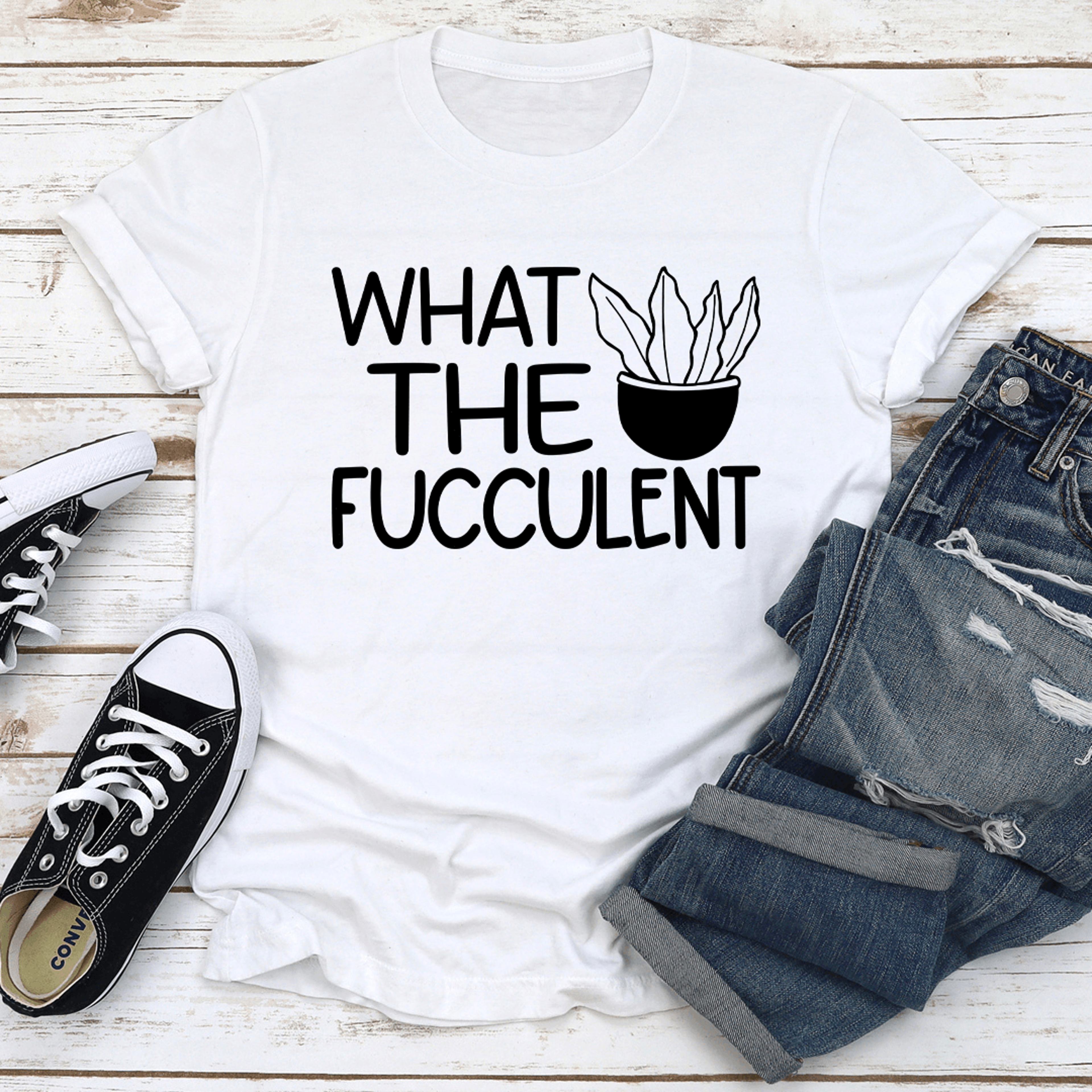 what the fucculent tee