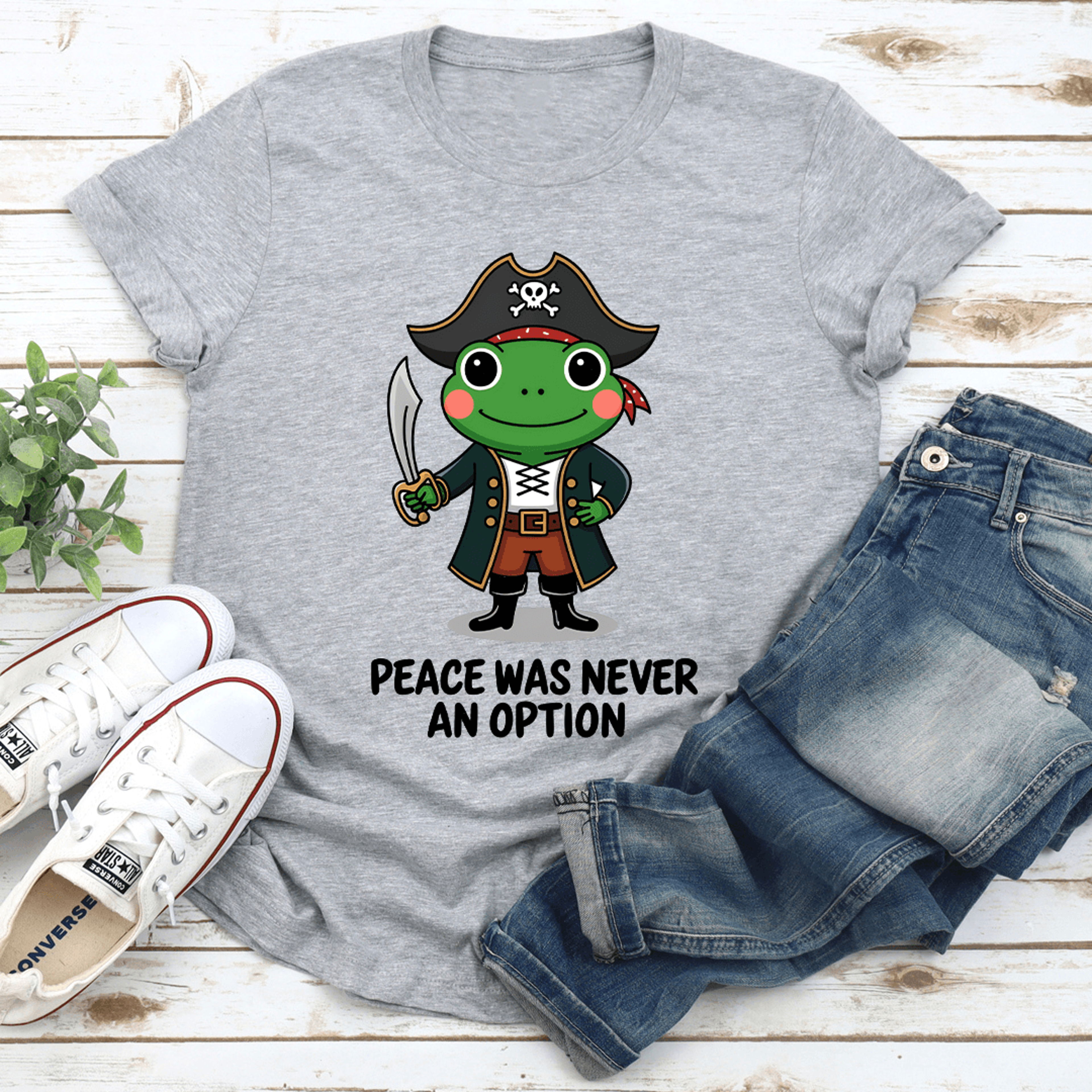 peace was never an option tee