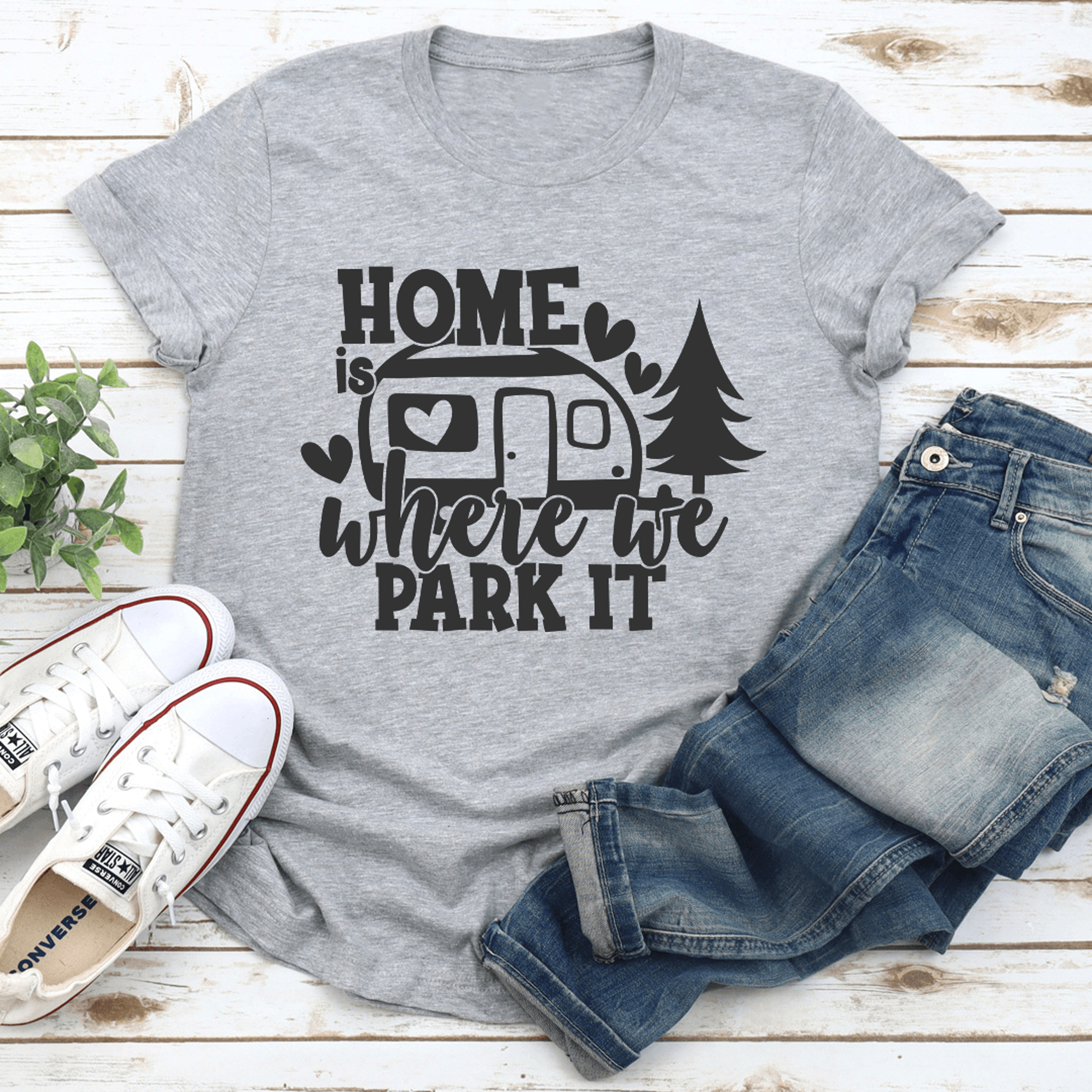 home is where we park it tee