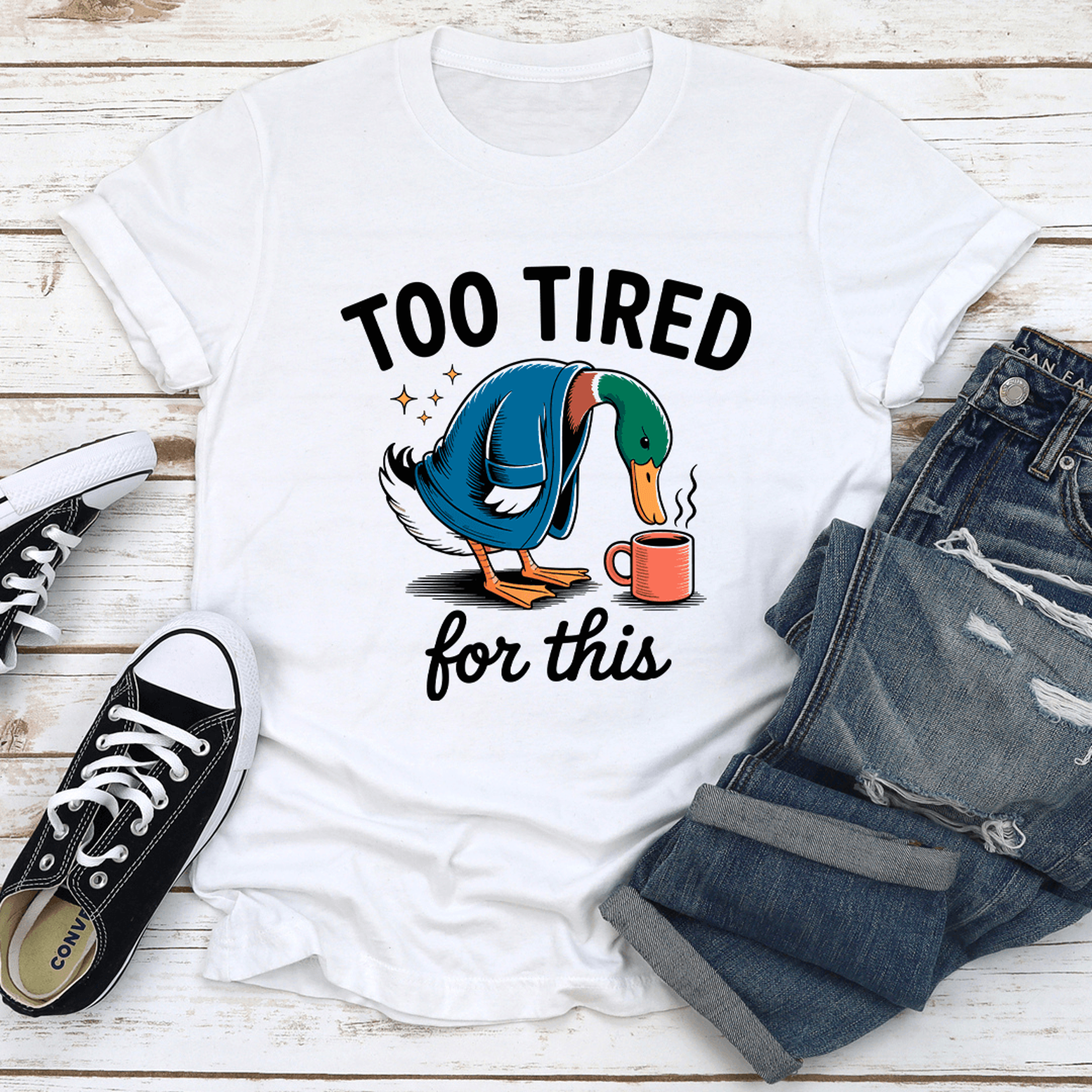 too tired for this tee