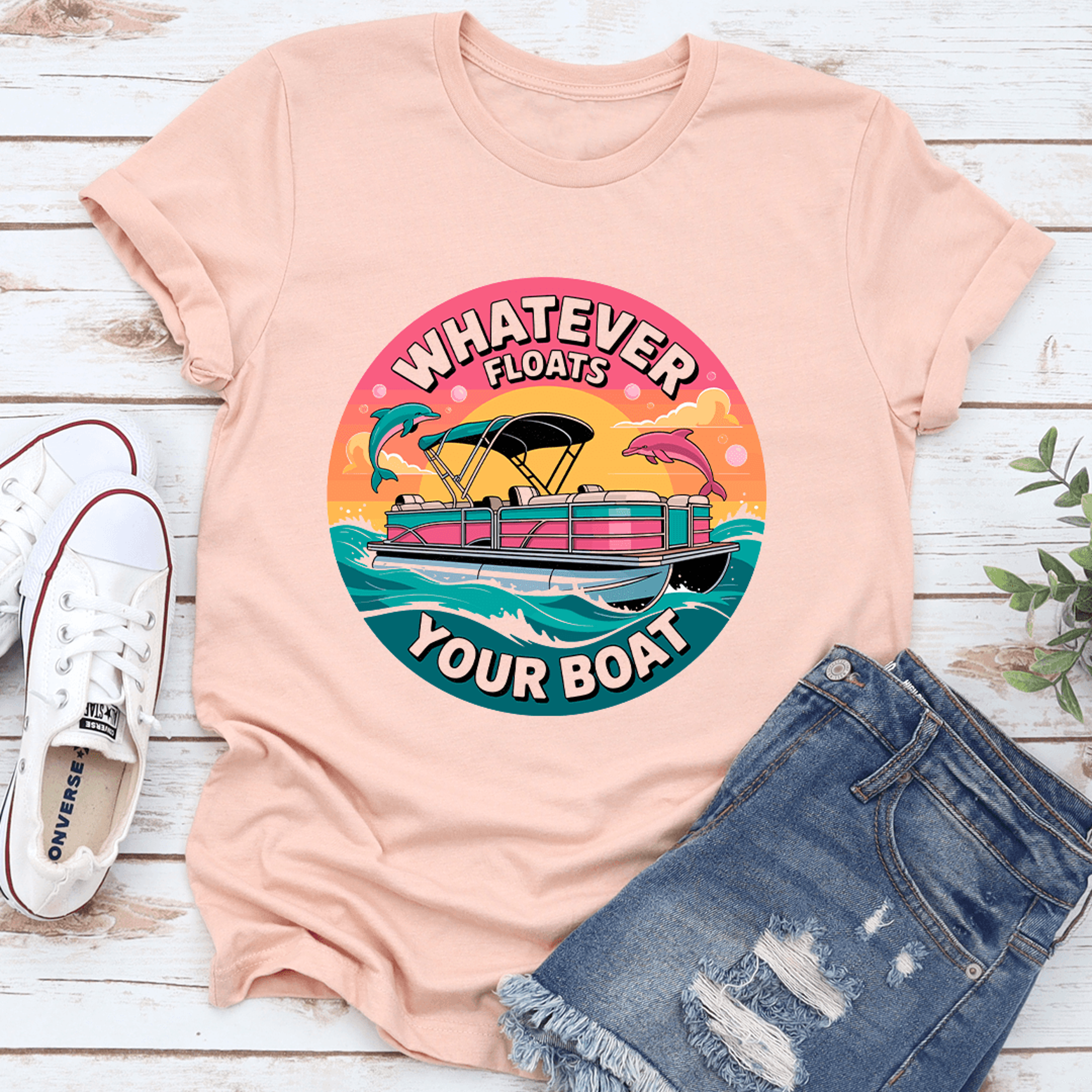 whatever floats your boat tee