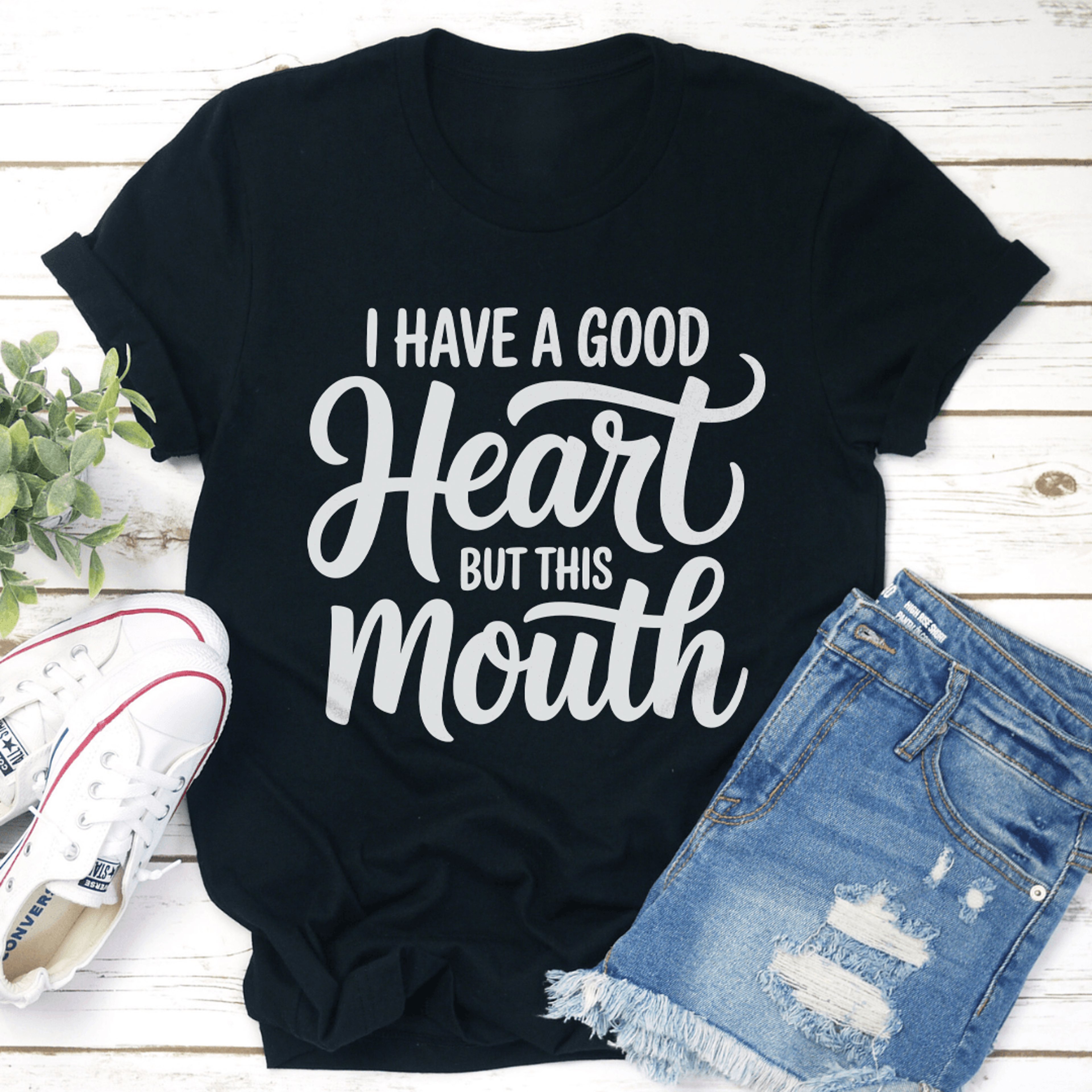i have a good heart tee