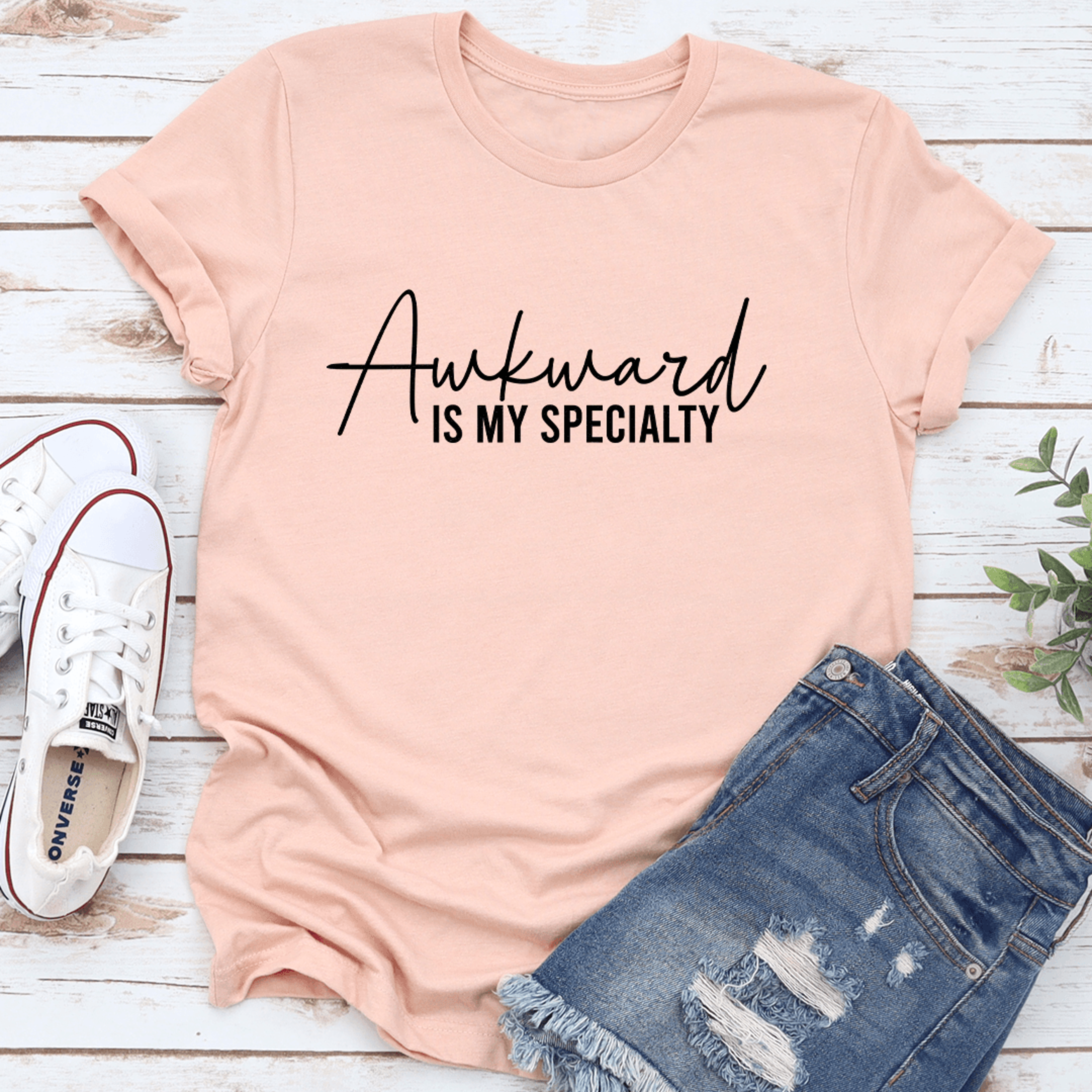 awkward is my specialty tee