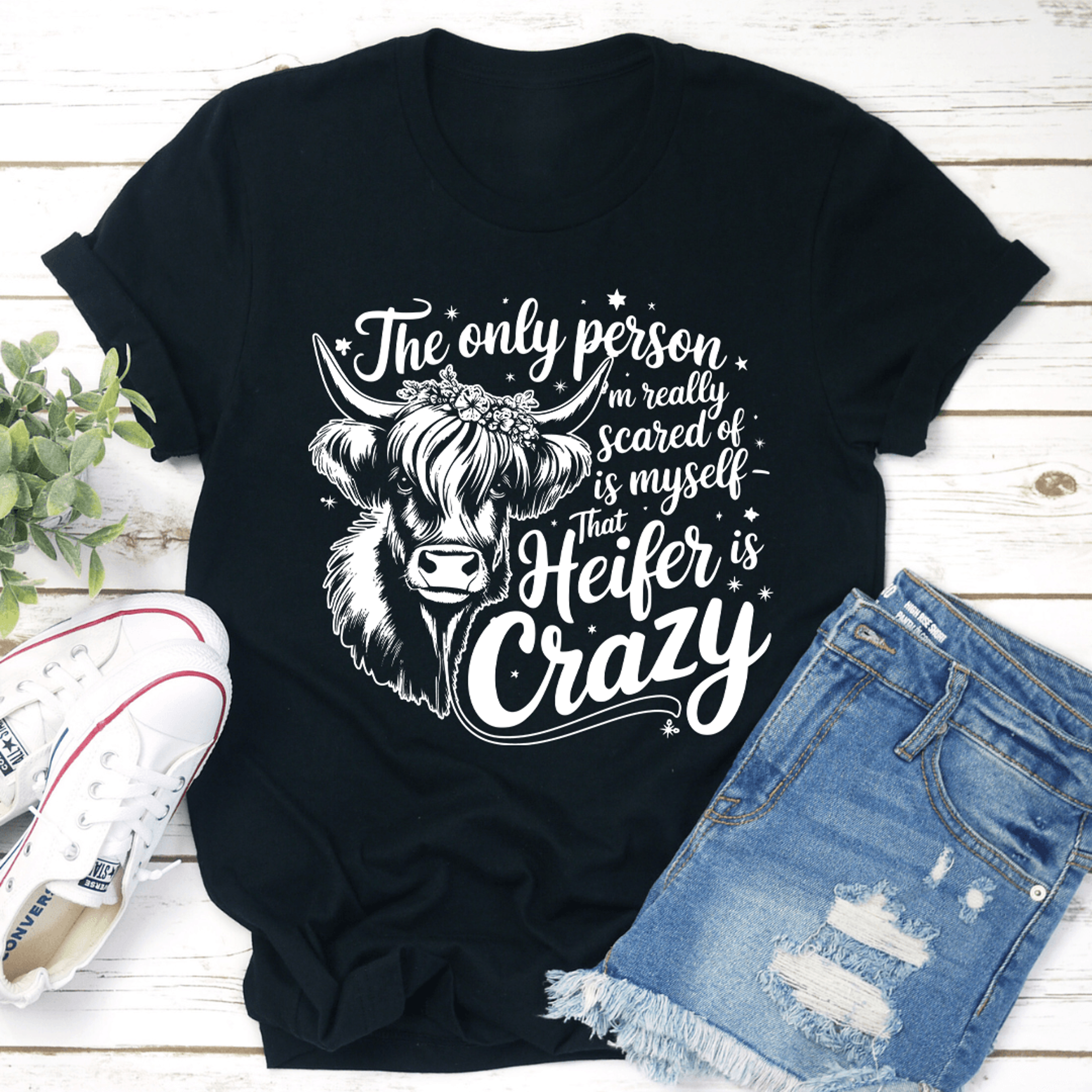 the only person i'm really scared of is myself tee