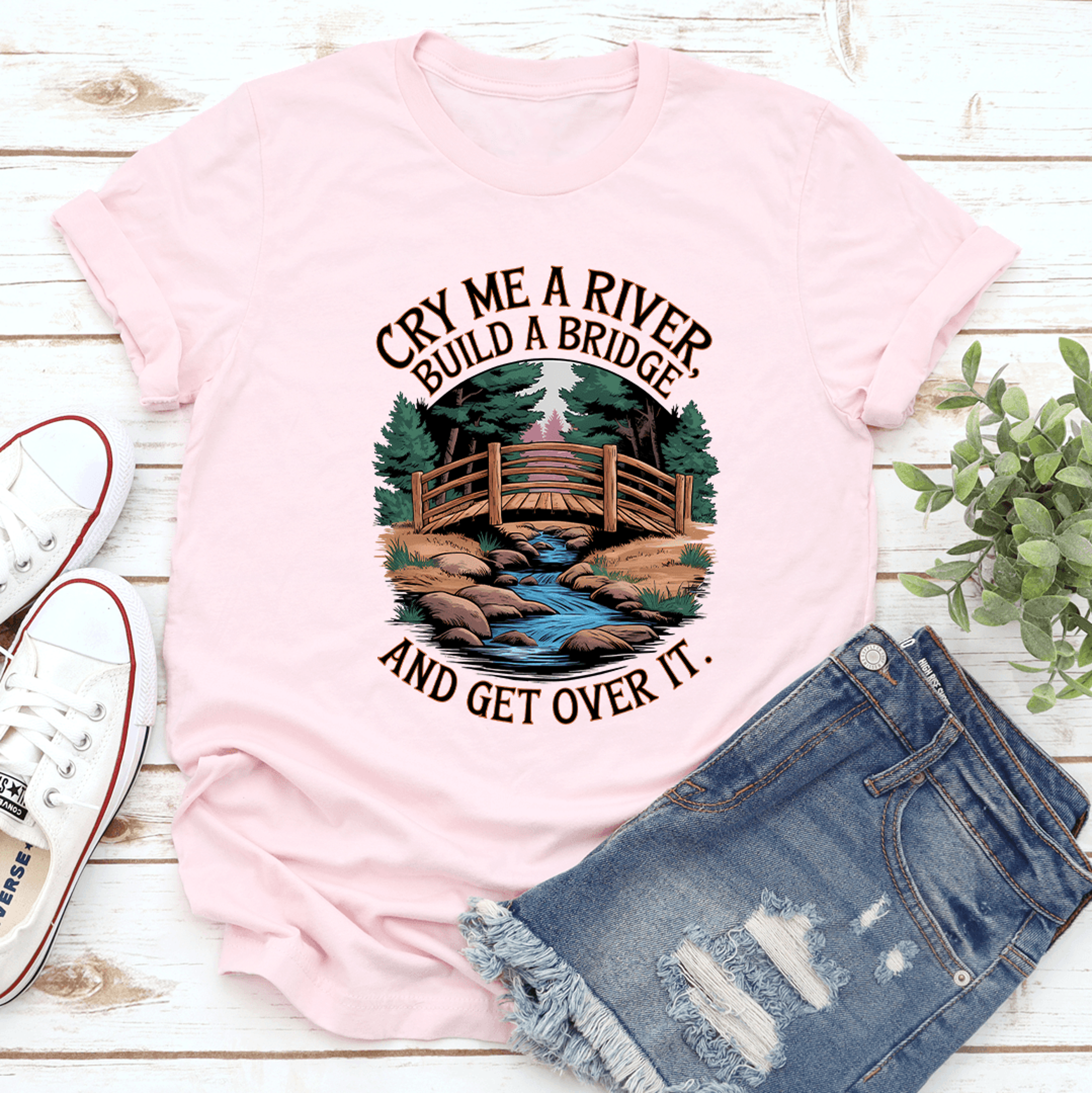 cry me a river build a bridge tee