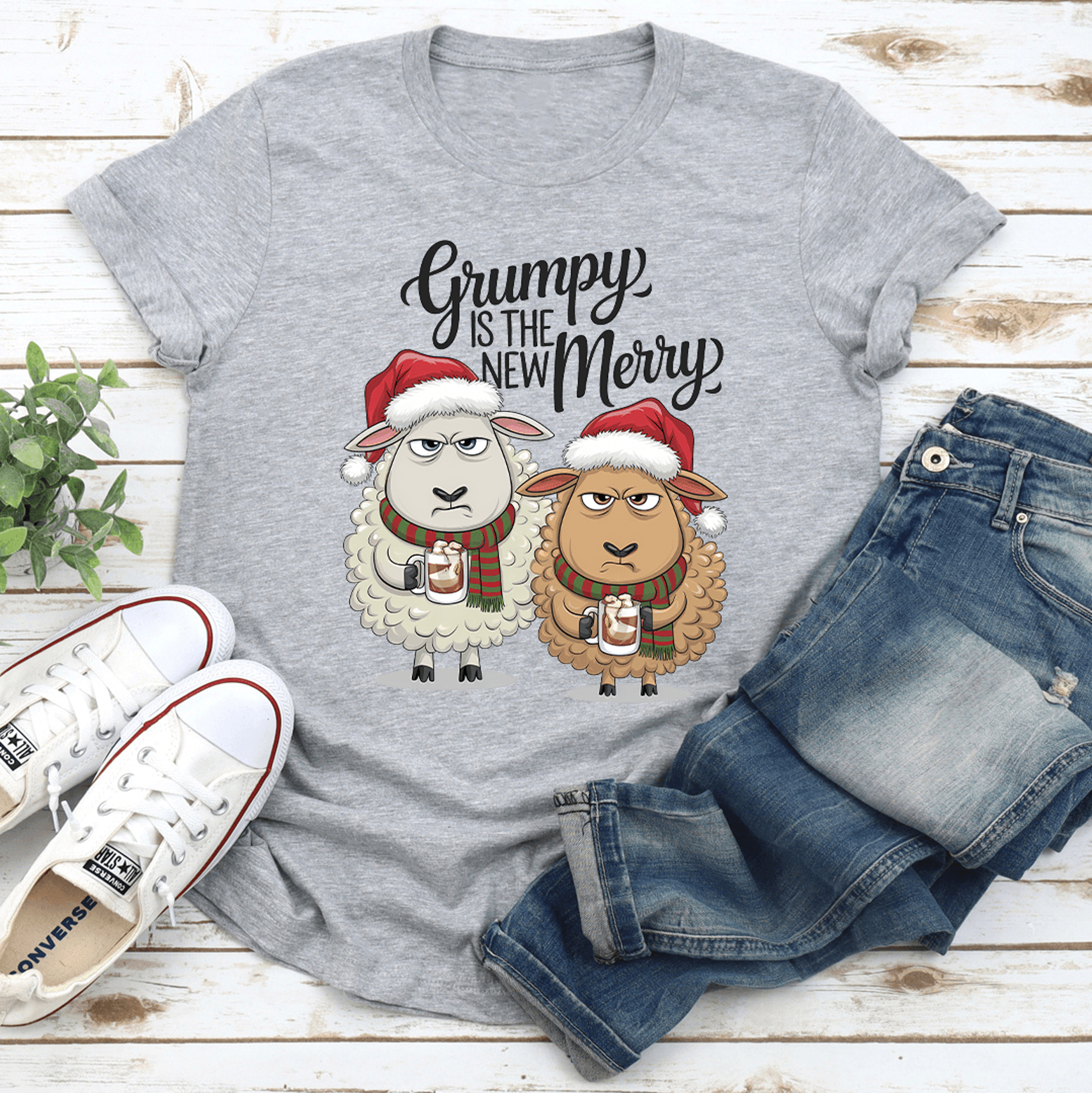 grumpy is the new merry tee