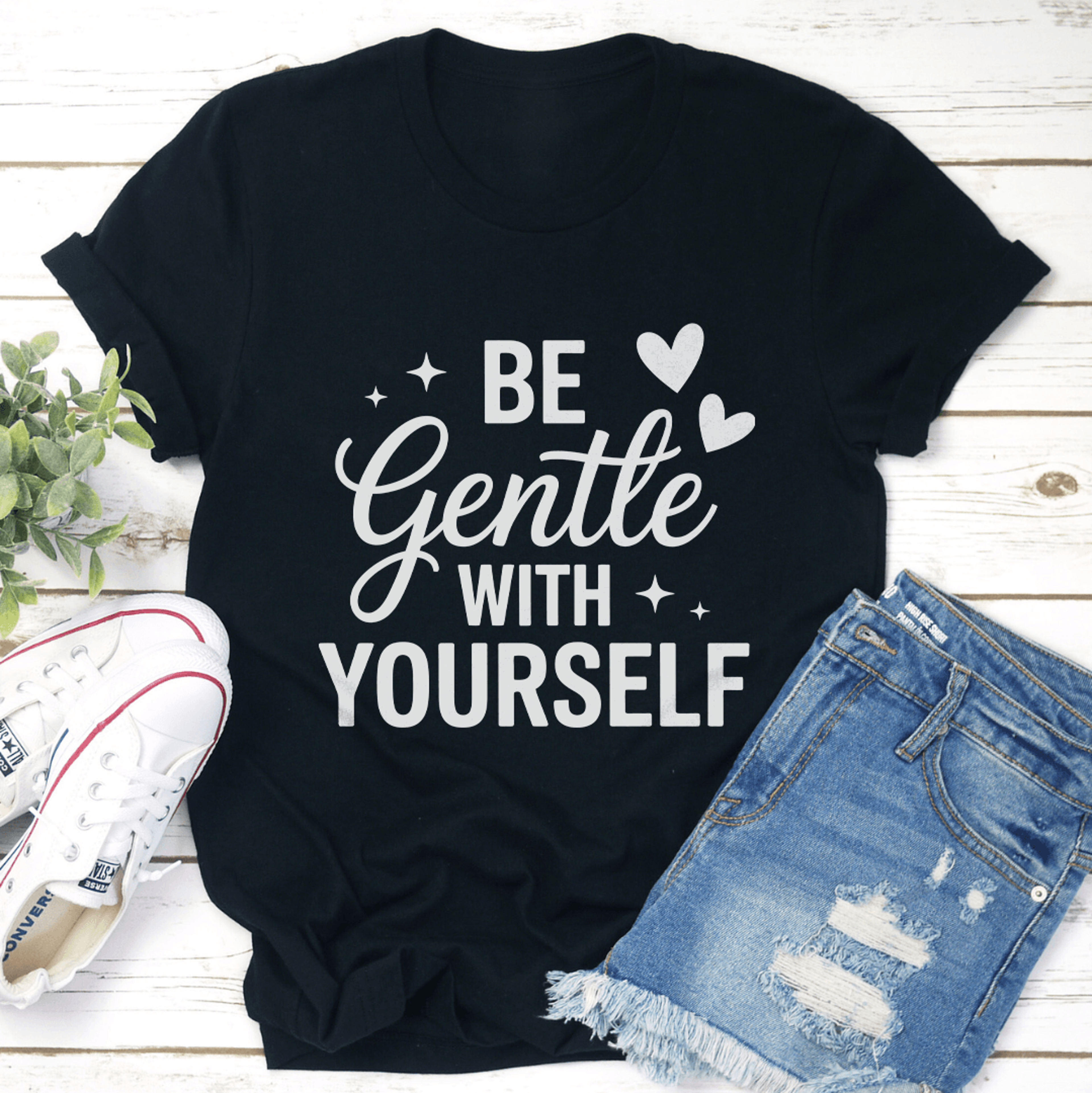 be gentle with yourself tee