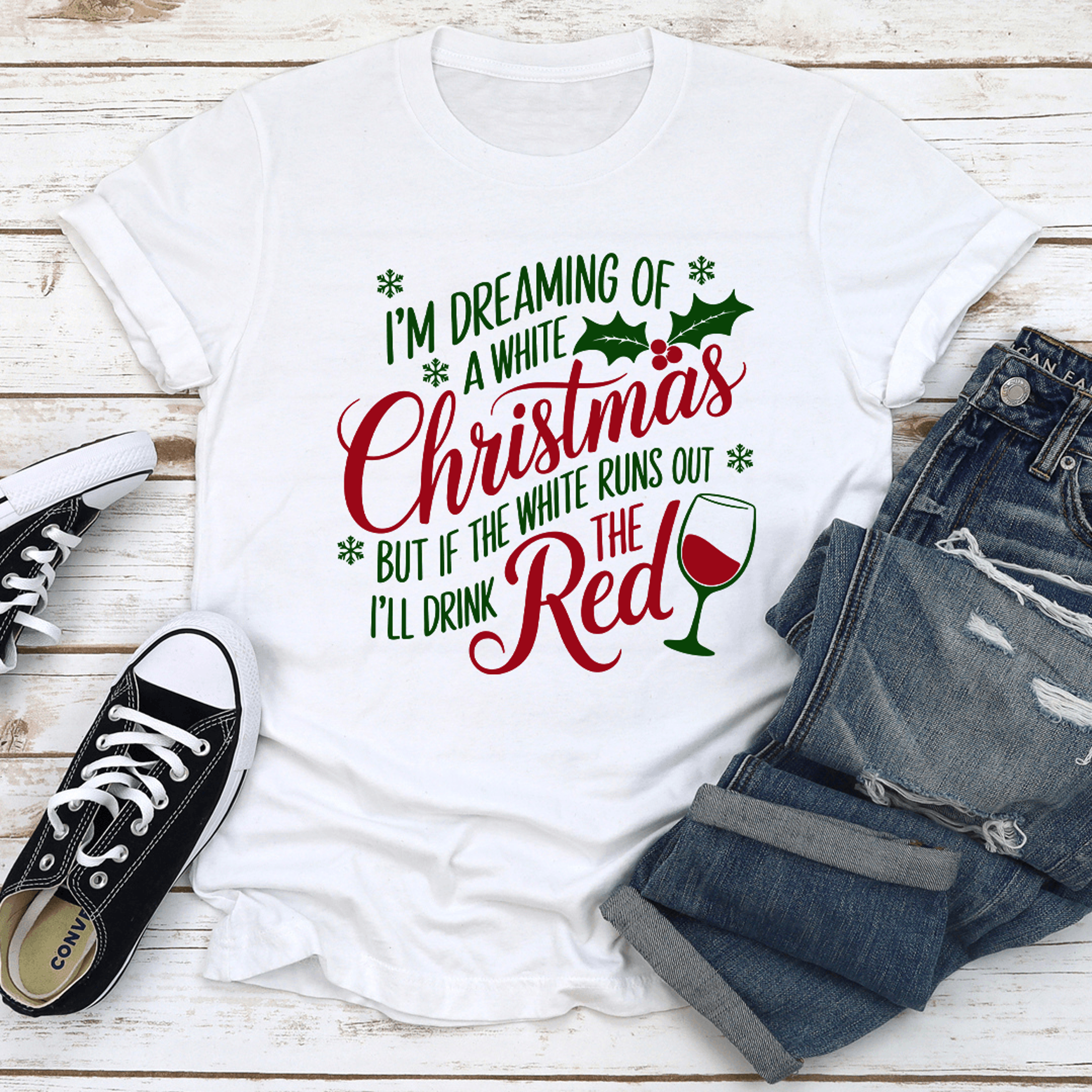 i'm dreaming of a christmas tee