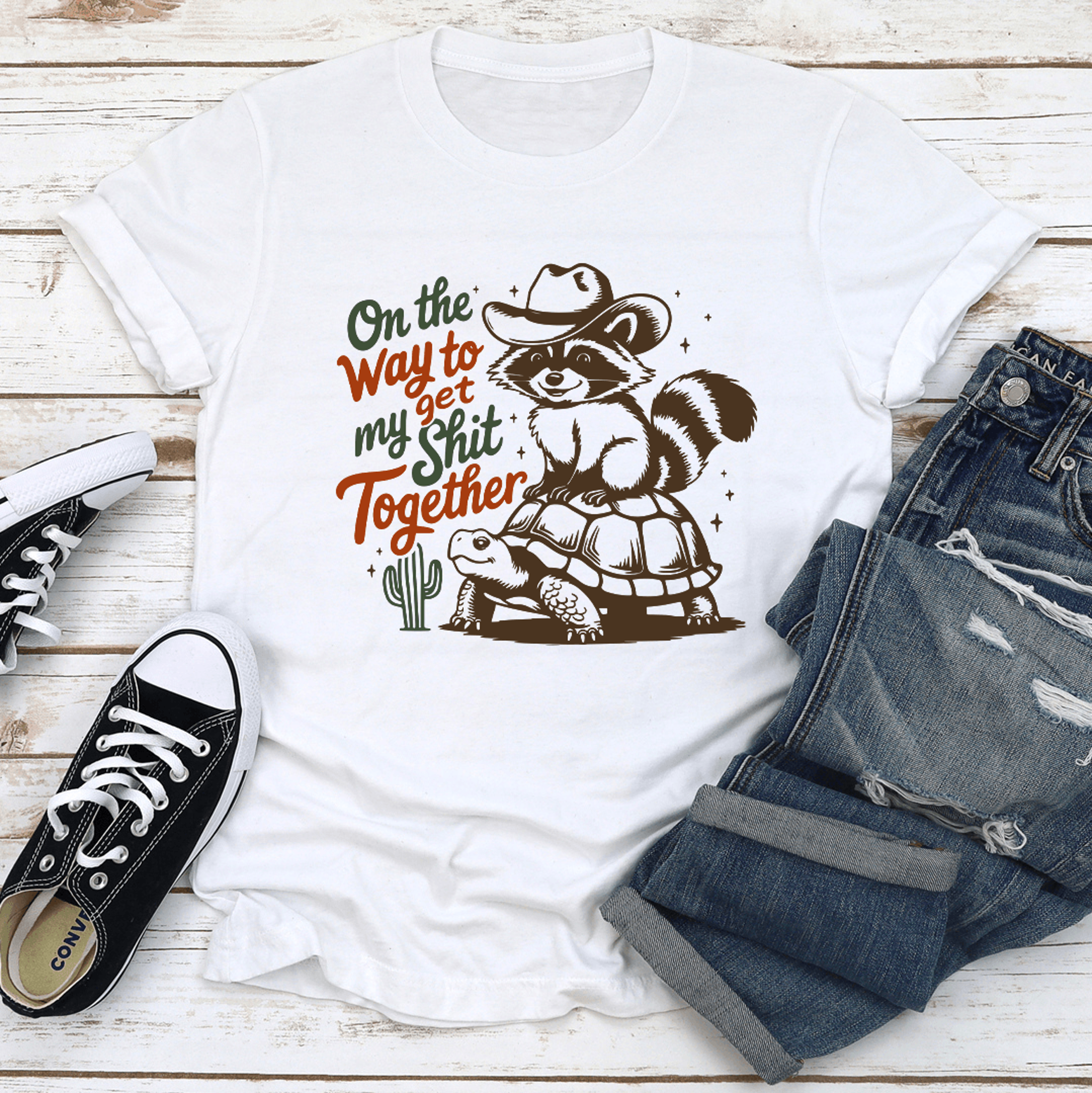 on way to get my sh-t together tee