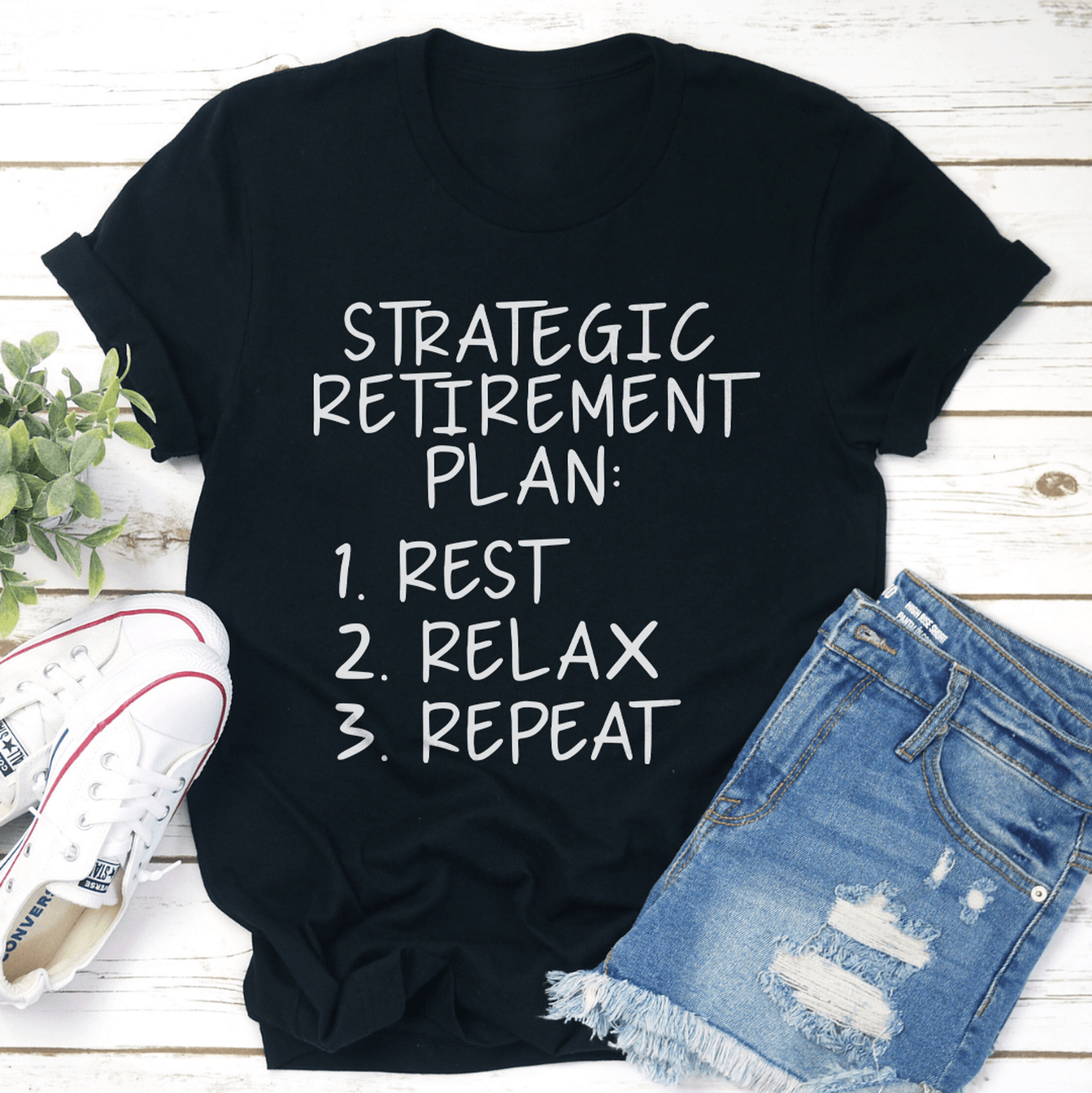 strategic retirement plan tee