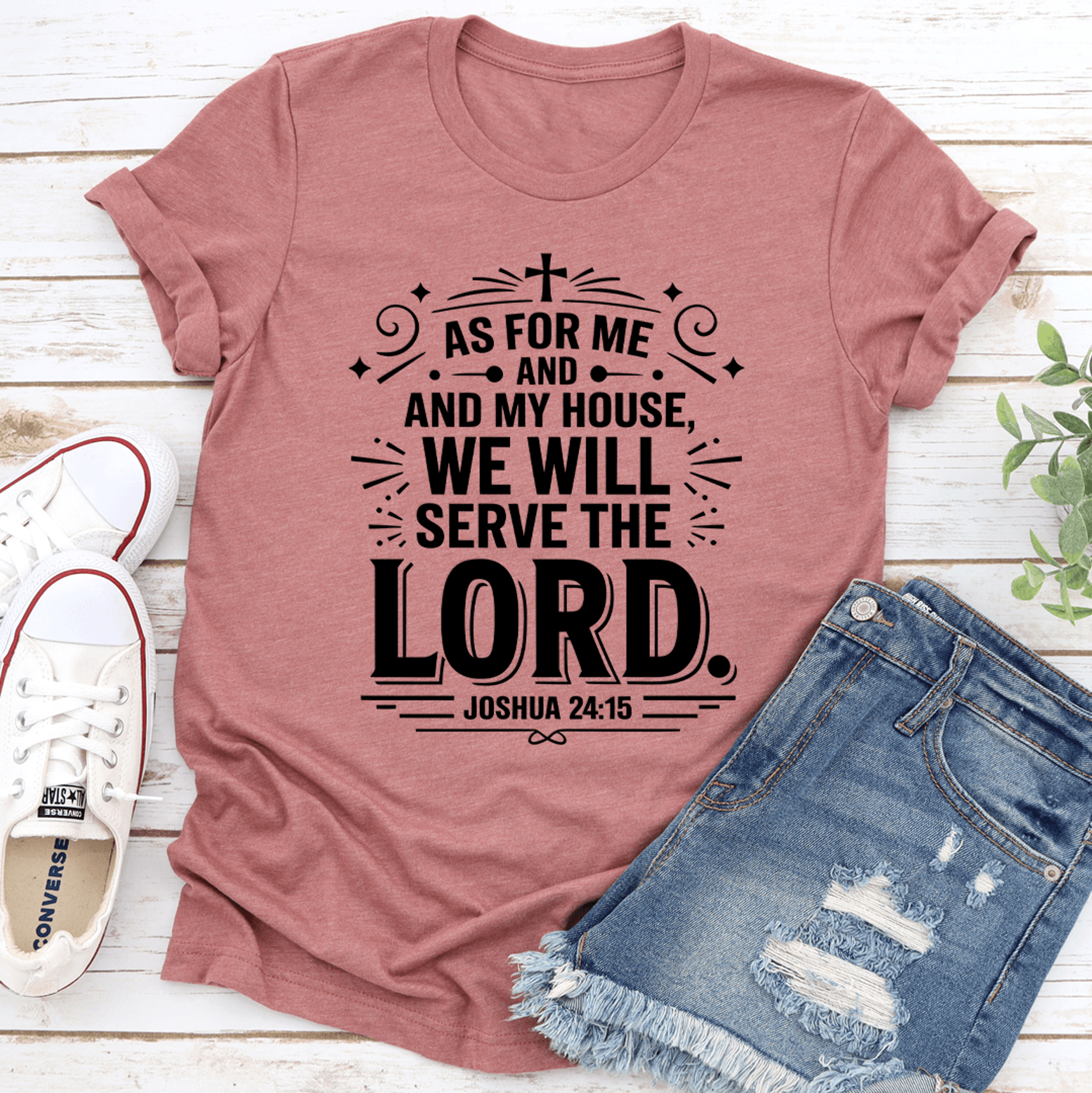 as for me and my house tee