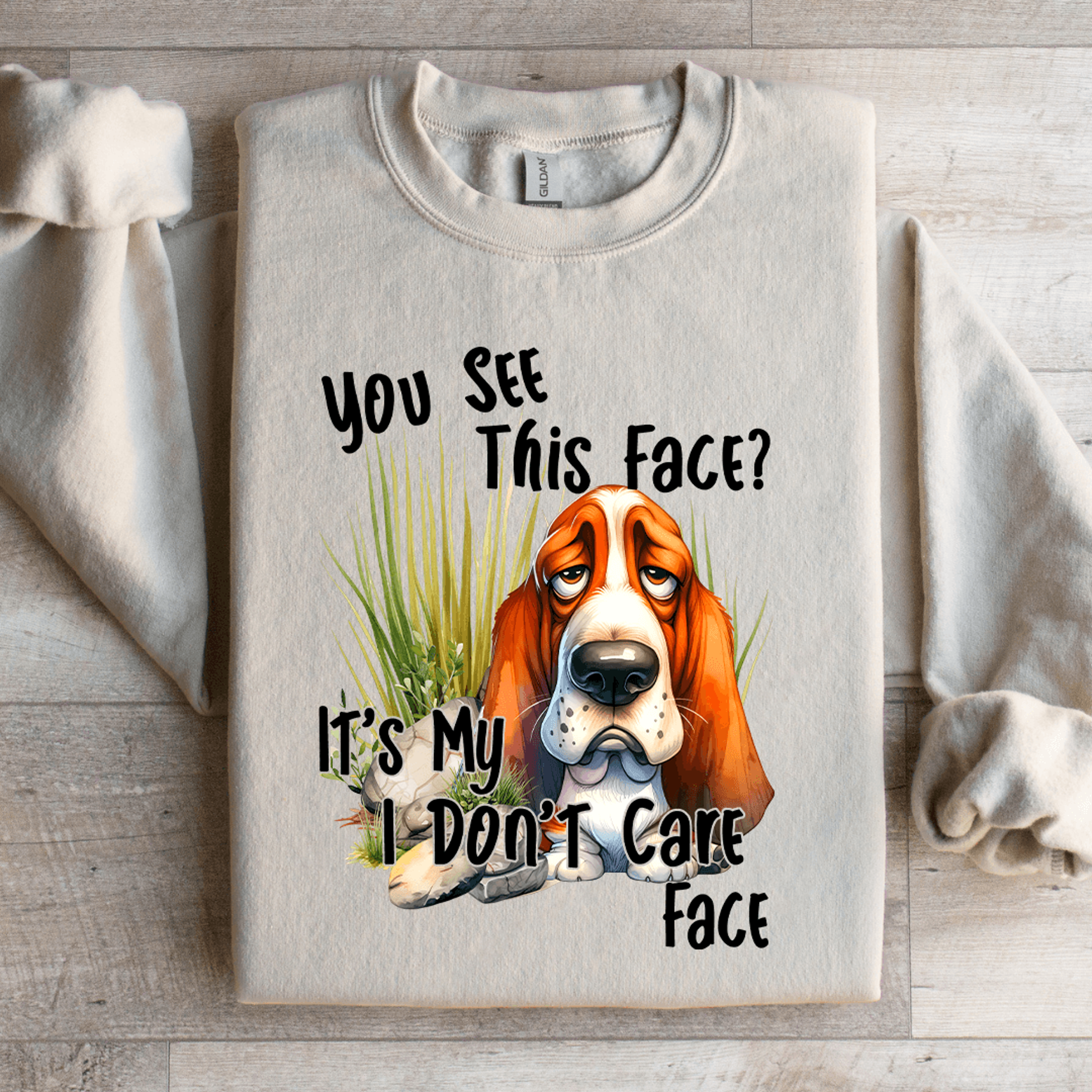 you see this face sweatshirt