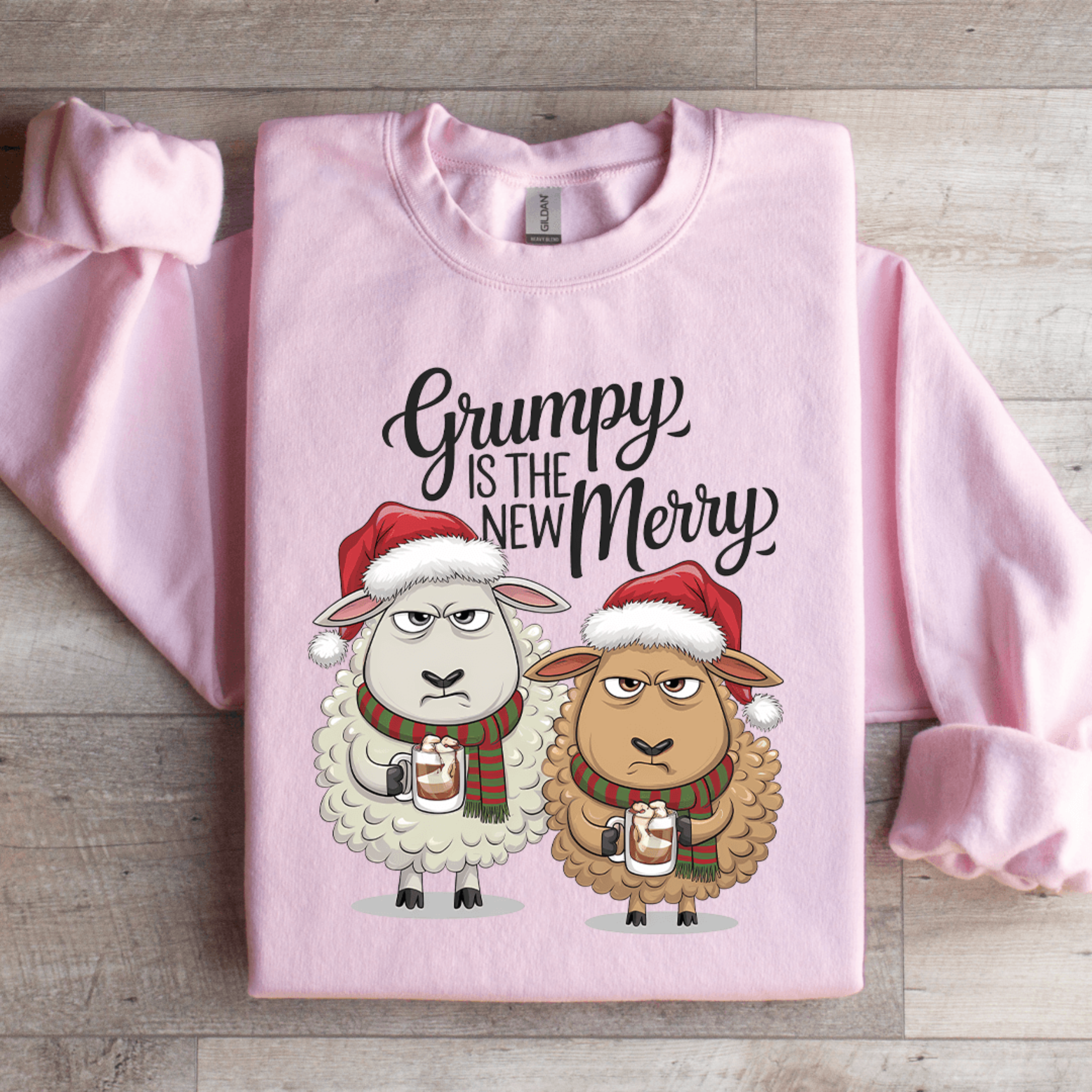 grumpy is the new merry sweatshirt