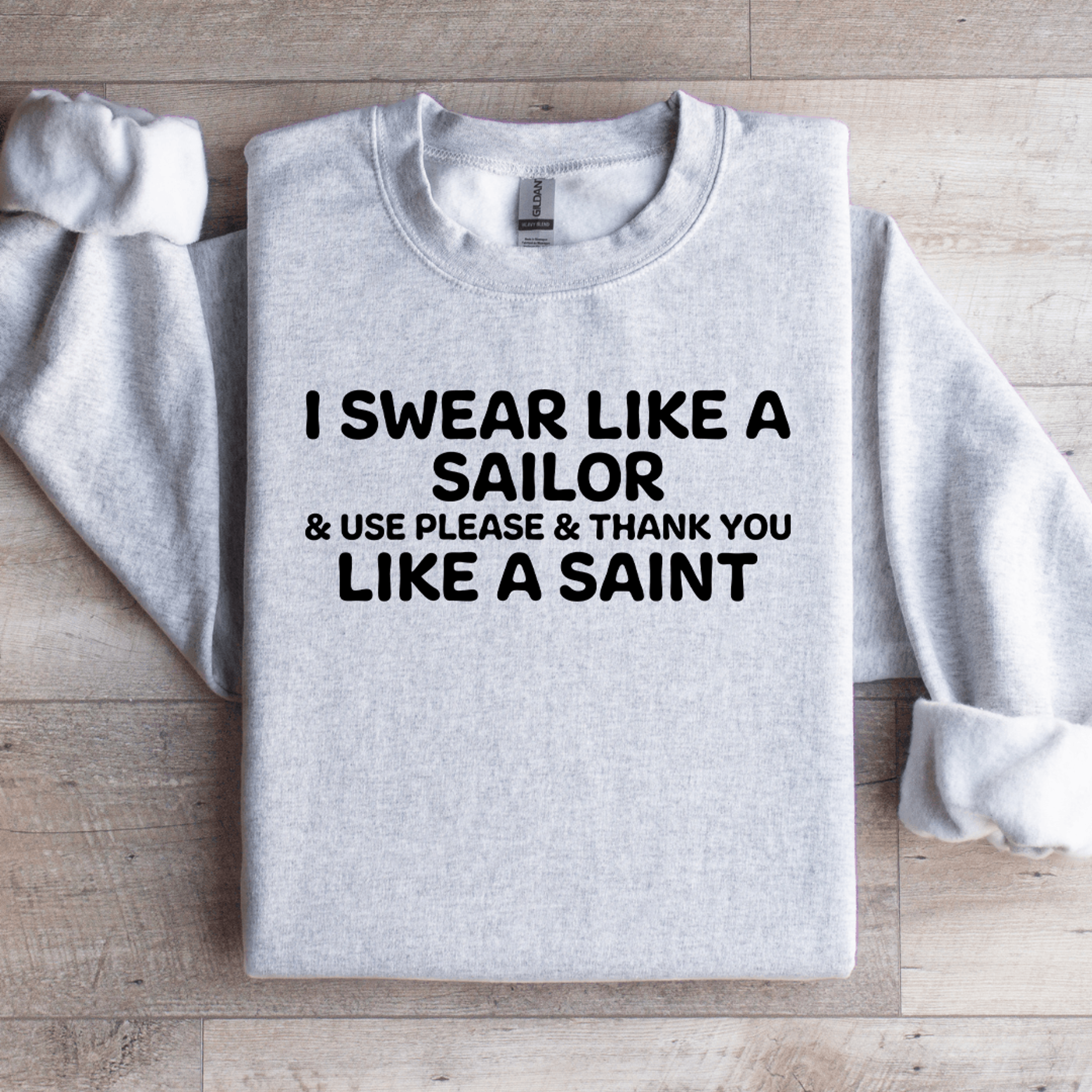 i swear like a sailor sweatshirt