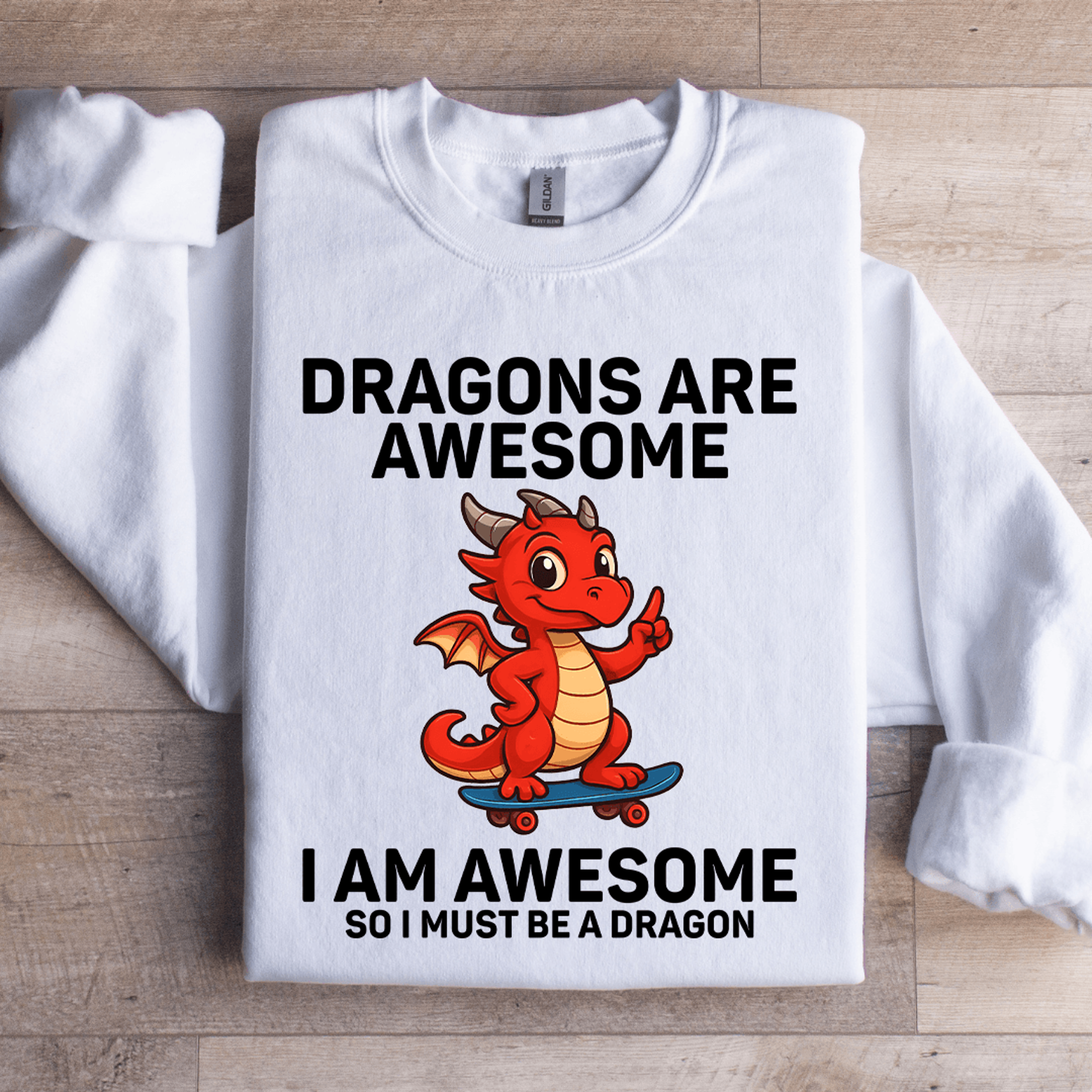 dragons are awesome sweatshirt