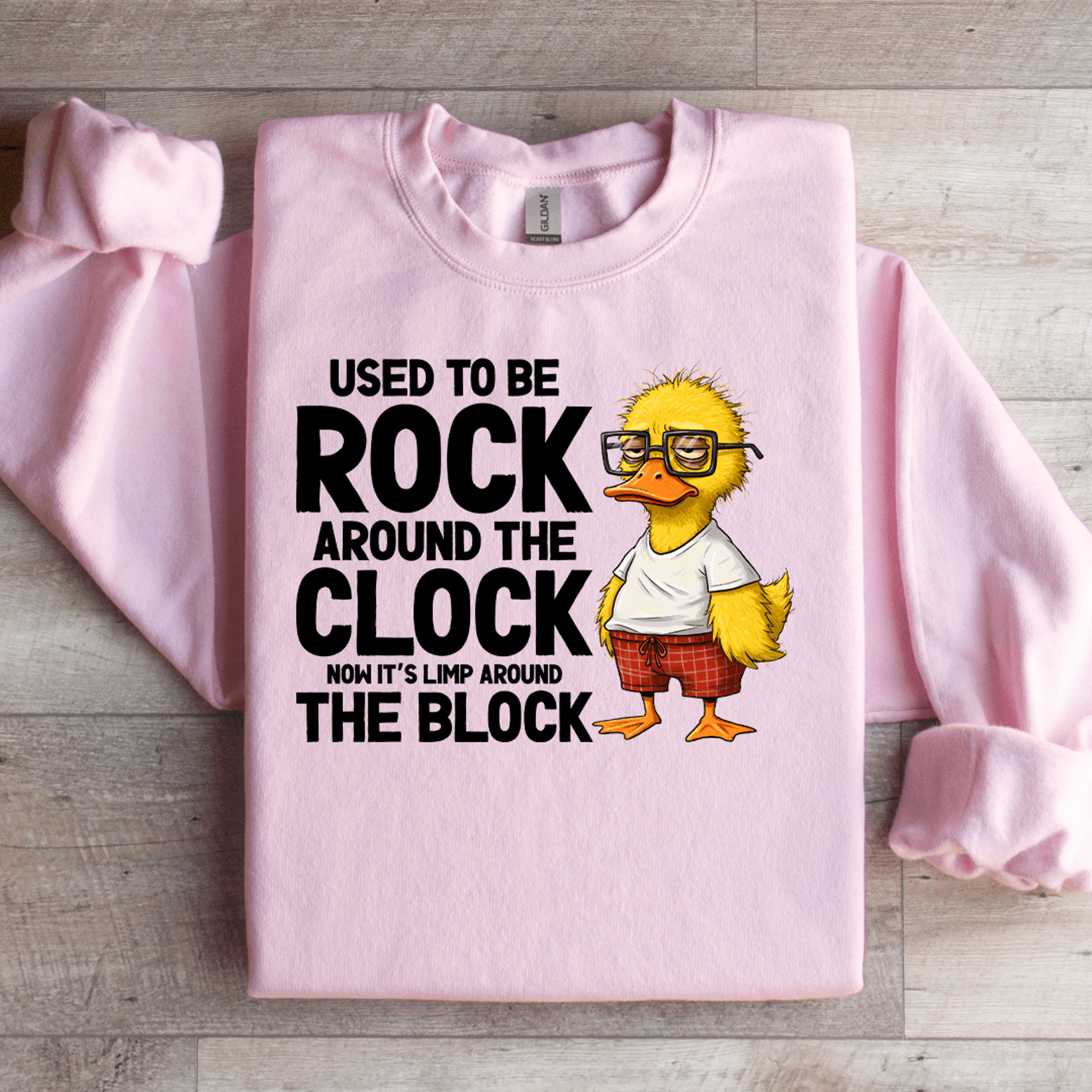 used to be rock around the clock sweatshirt