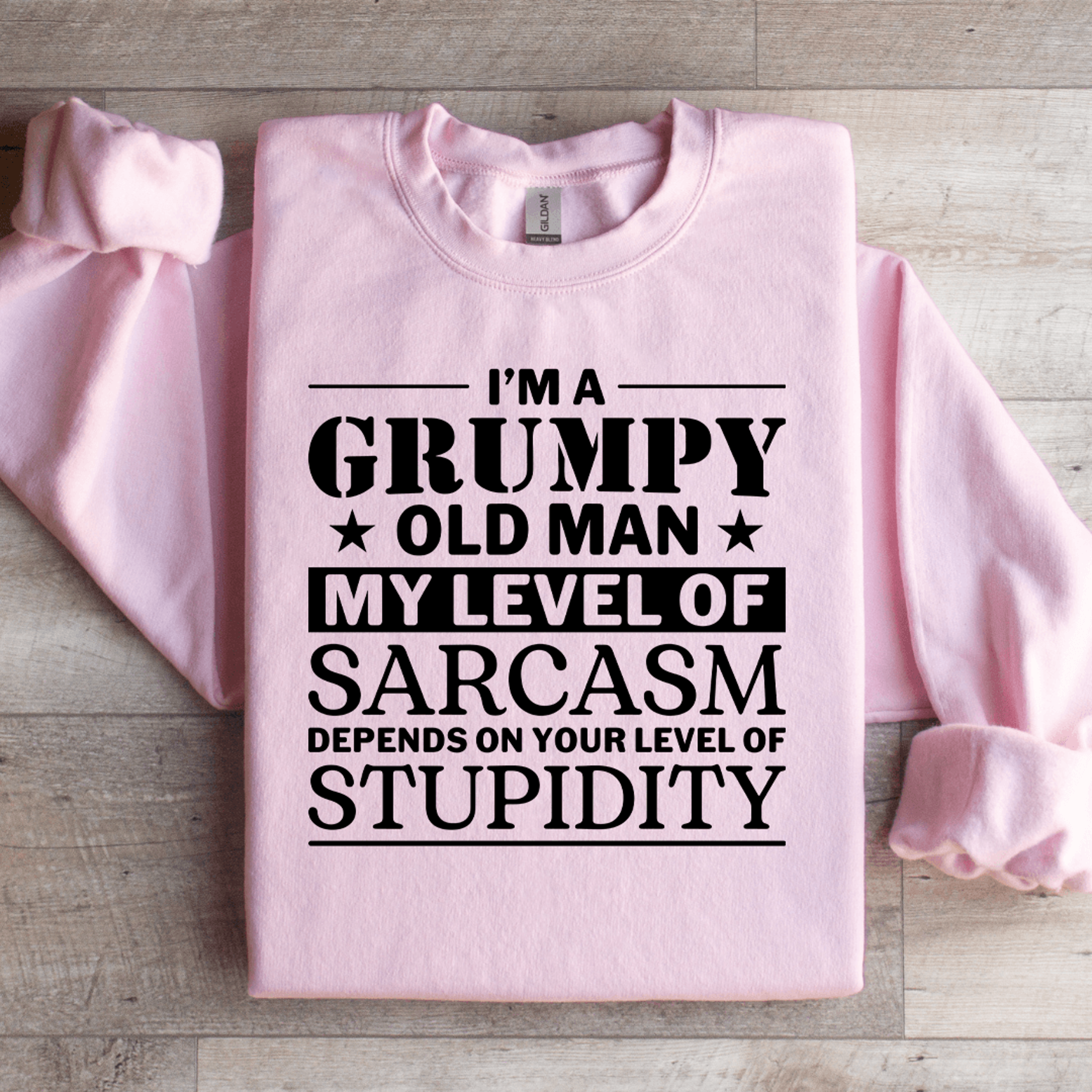 i'm a grumpy old man sweatshirt