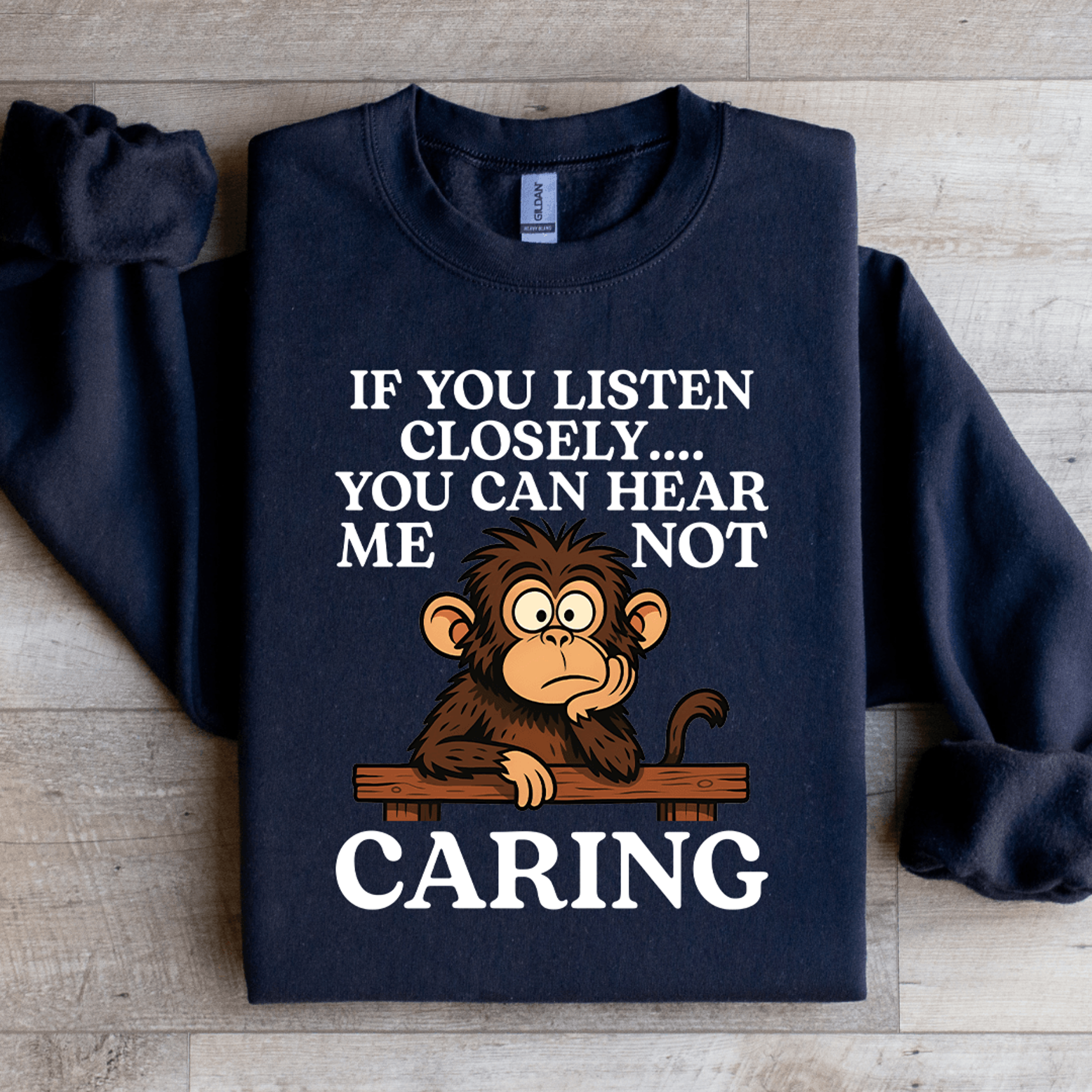 if you listen closely sweatshirt