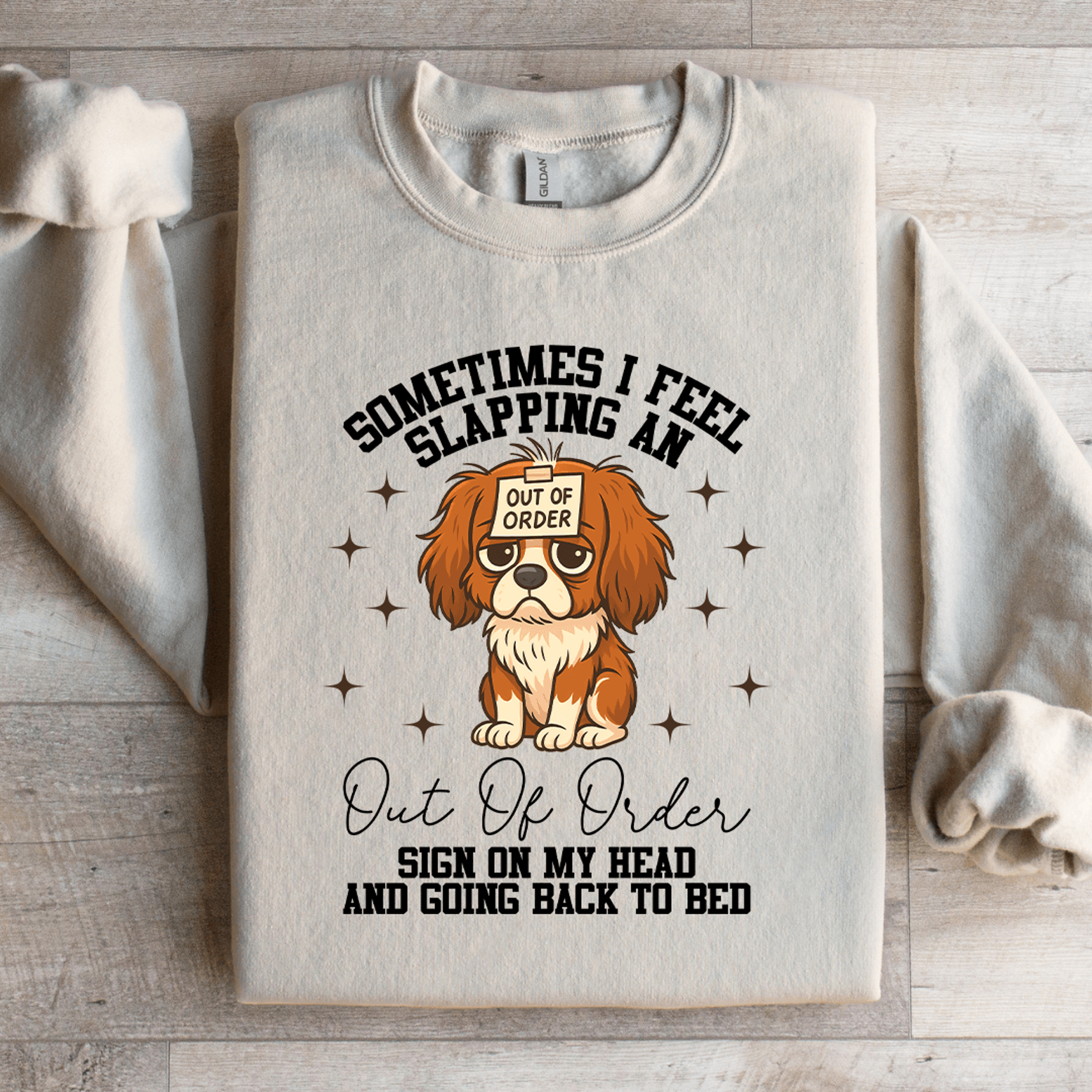 sometimes i feel slapping sweatshirt
