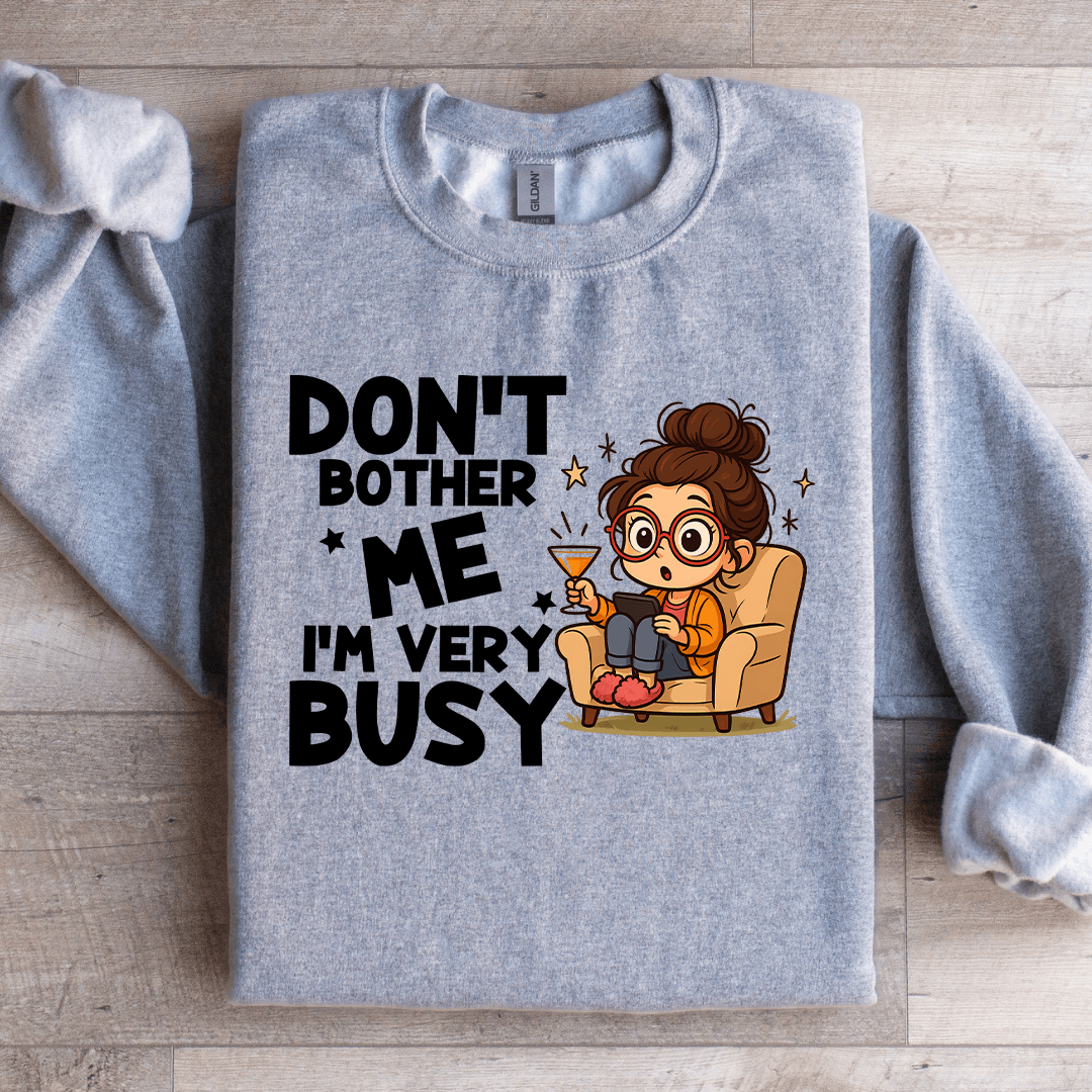 don't bother me sweatshirt