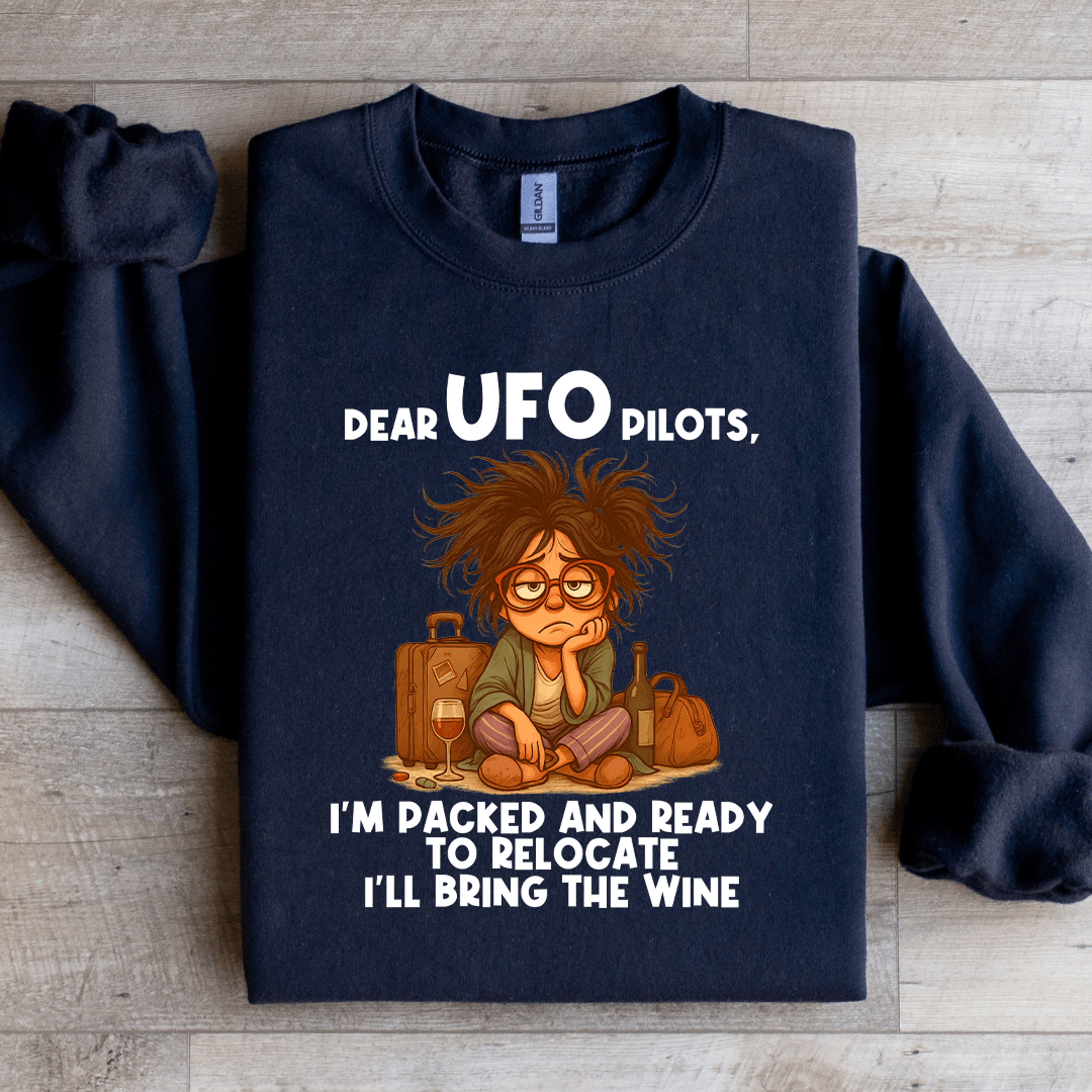dear ufo pilots sweatshirt