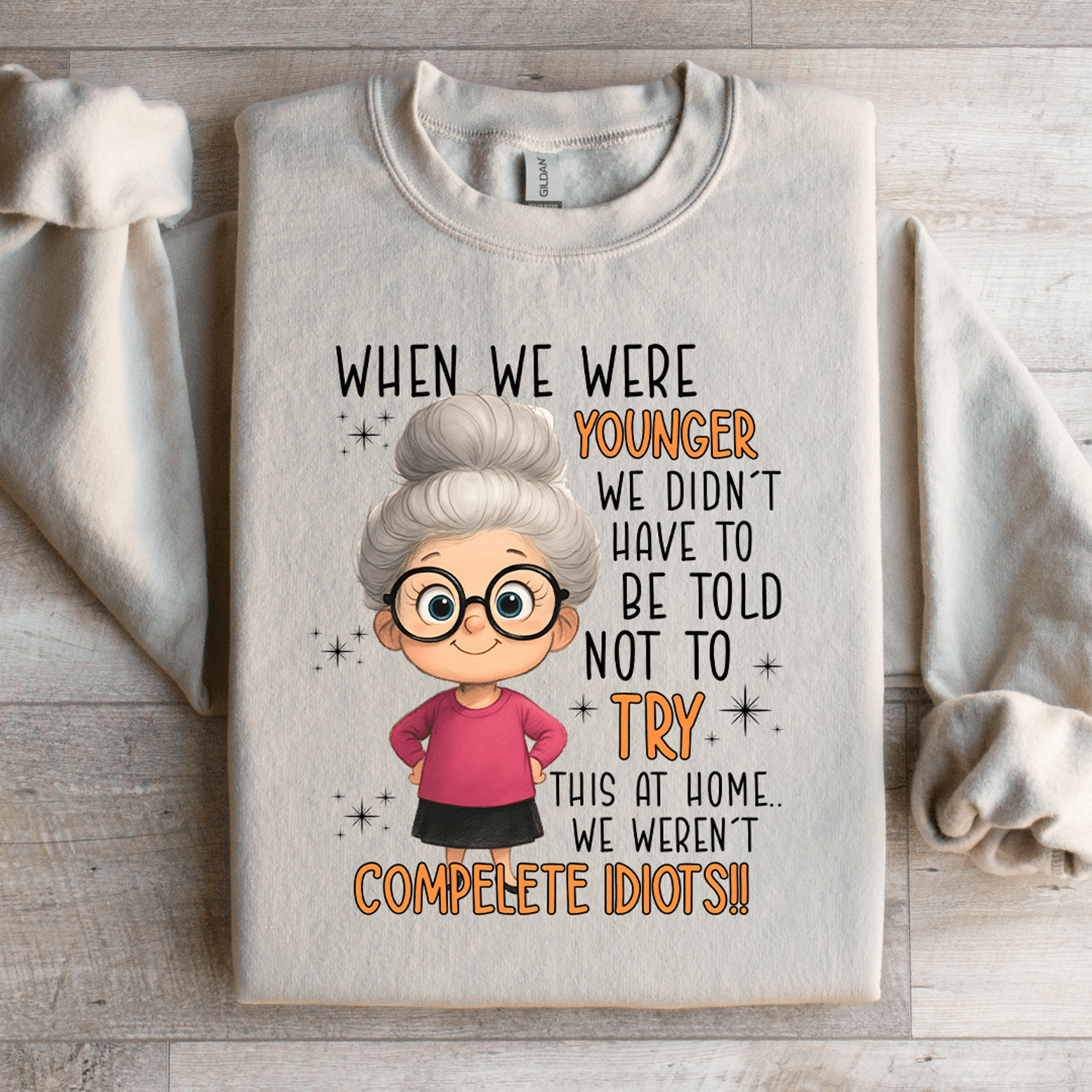 when we are younger sweatshirt